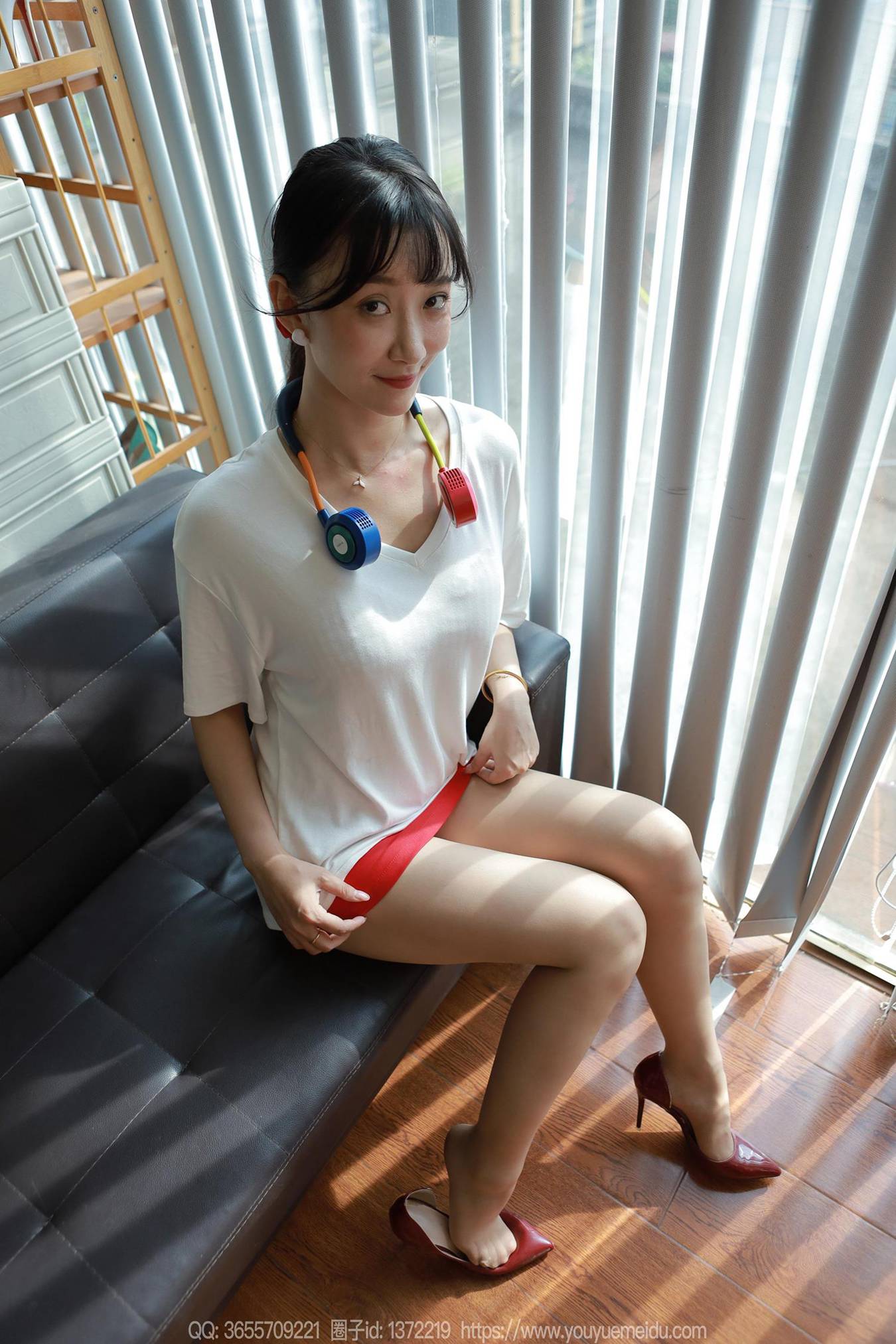 图片[61]-[IESS异思趣向] 2024.08.22 丝享家1826：秋秋《白T红裙》[82P] – 速更版-美库