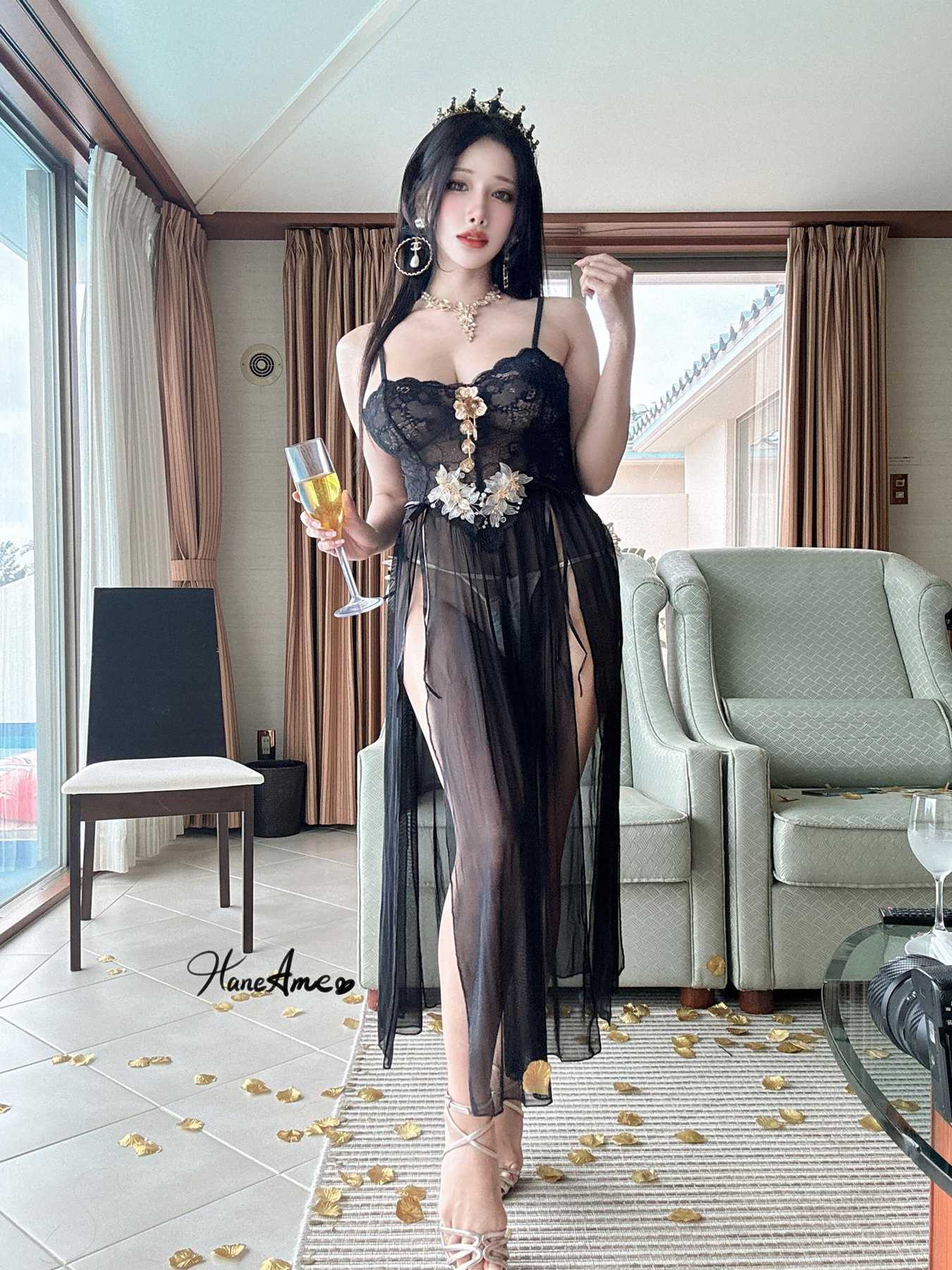 图片[11]-Hane Ame 雨波写真  – 生日内衣[19P] – 速更版-美库