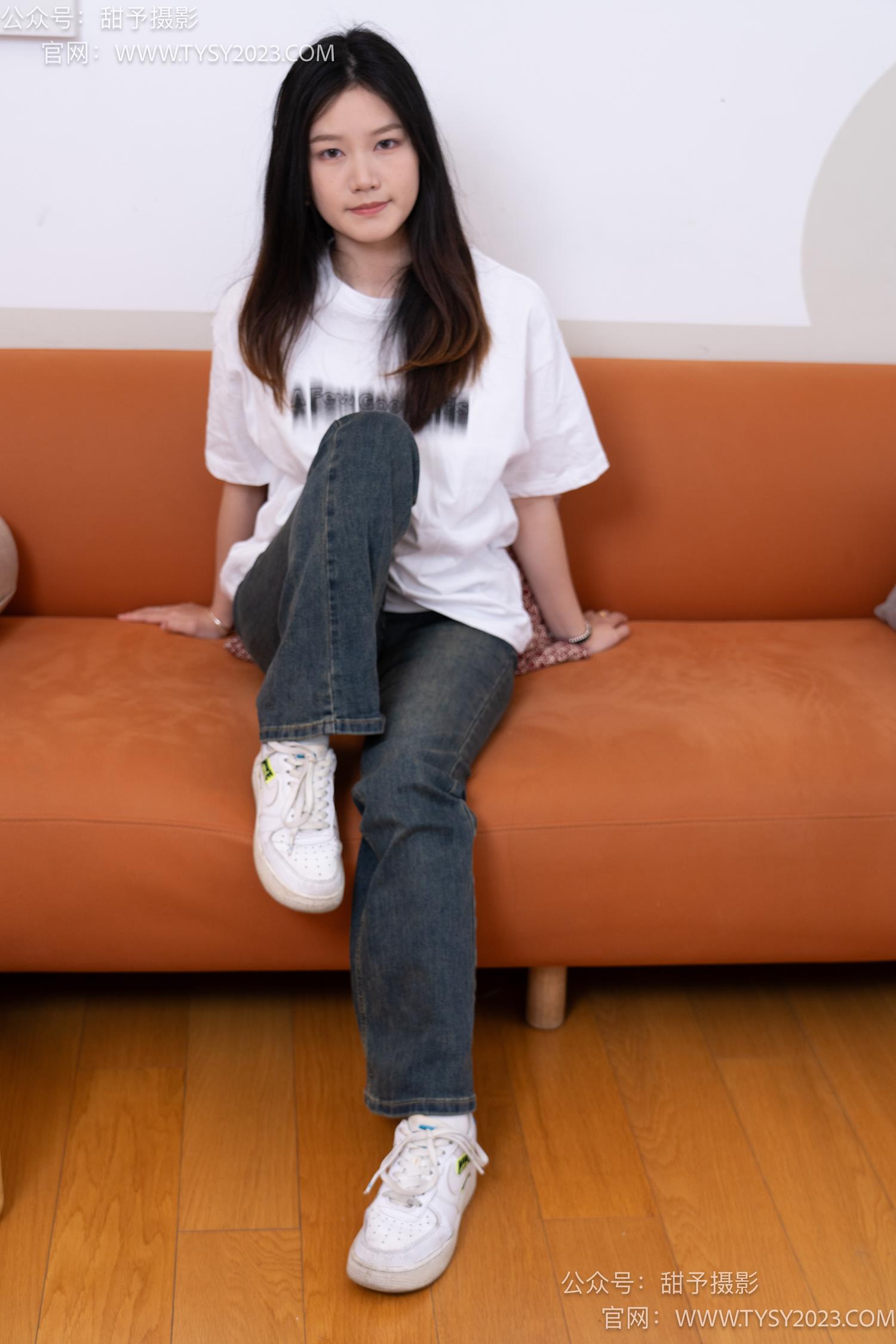 图片[33]-甜予摄影 NO.070 松松-板鞋、白棉袜、裸足[122P] – 速更版-美库