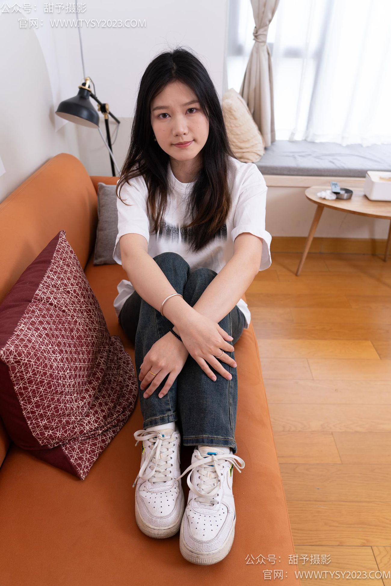 图片[37]-甜予摄影 NO.070 松松-板鞋、白棉袜、裸足[122P] – 速更版-美库