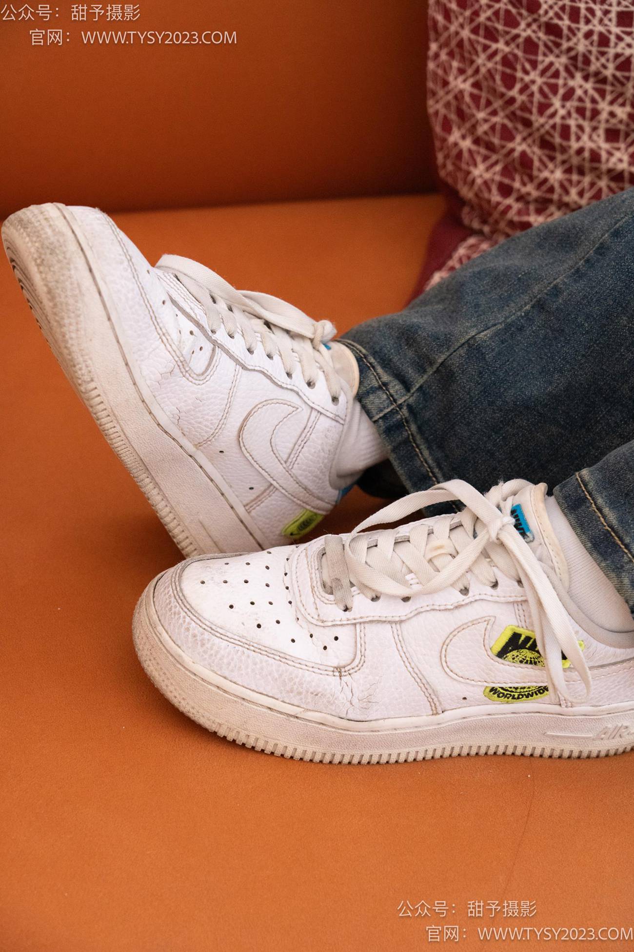 图片[46]-甜予摄影 NO.070 松松-板鞋、白棉袜、裸足[122P] – 速更版-美库