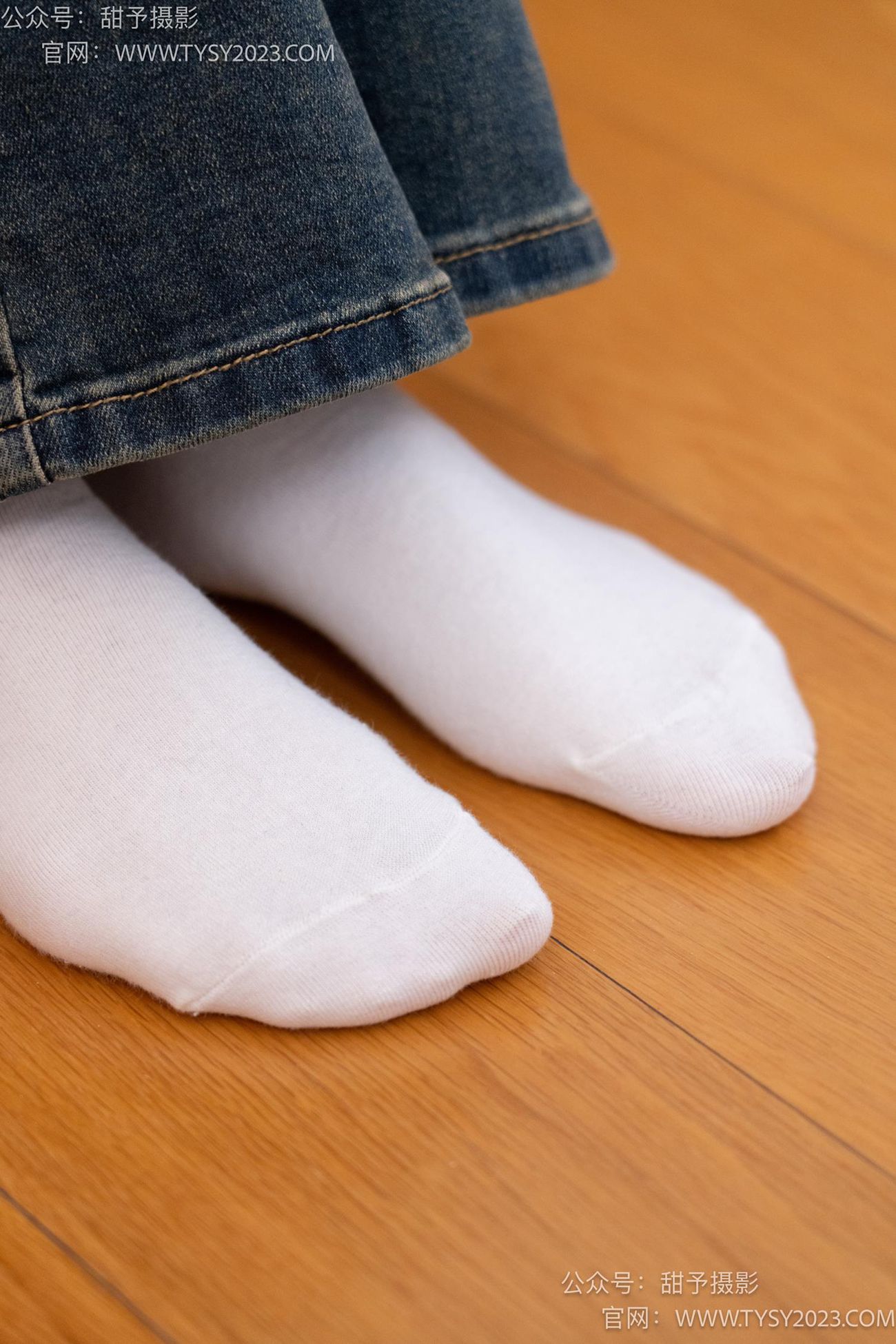 图片[59]-甜予摄影 NO.070 松松-板鞋、白棉袜、裸足[122P] – 速更版-美库