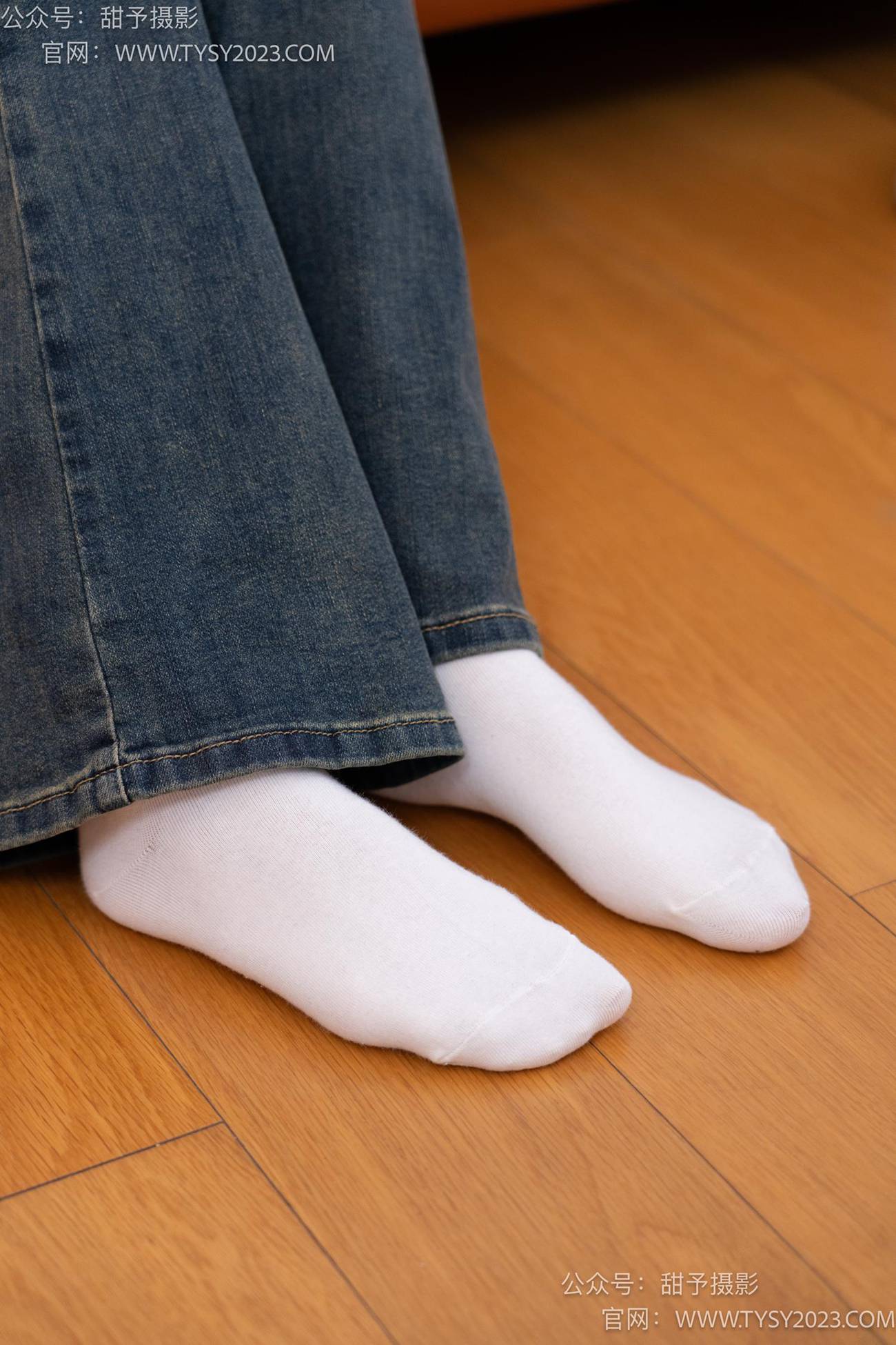 图片[66]-甜予摄影 NO.070 松松-板鞋、白棉袜、裸足[122P] – 速更版-美库