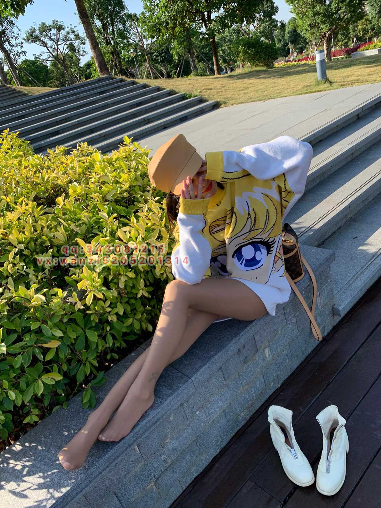 图片[26]-微信朋友圈达人@Changeable丸子-定制系列 NO.030-开裆油亮guidi [105P] – 速更版-美库