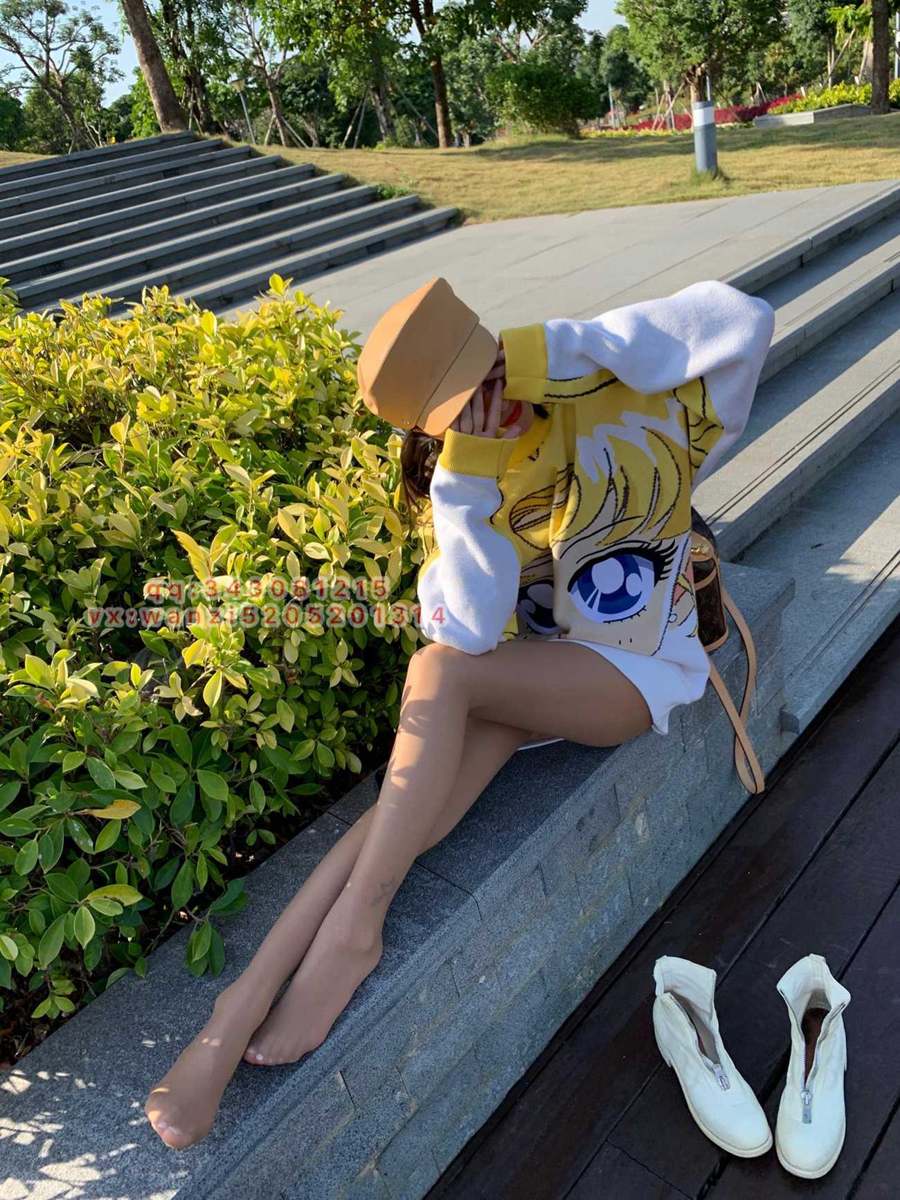 图片[27]-微信朋友圈达人@Changeable丸子-定制系列 NO.030-开裆油亮guidi [105P] – 速更版-美库