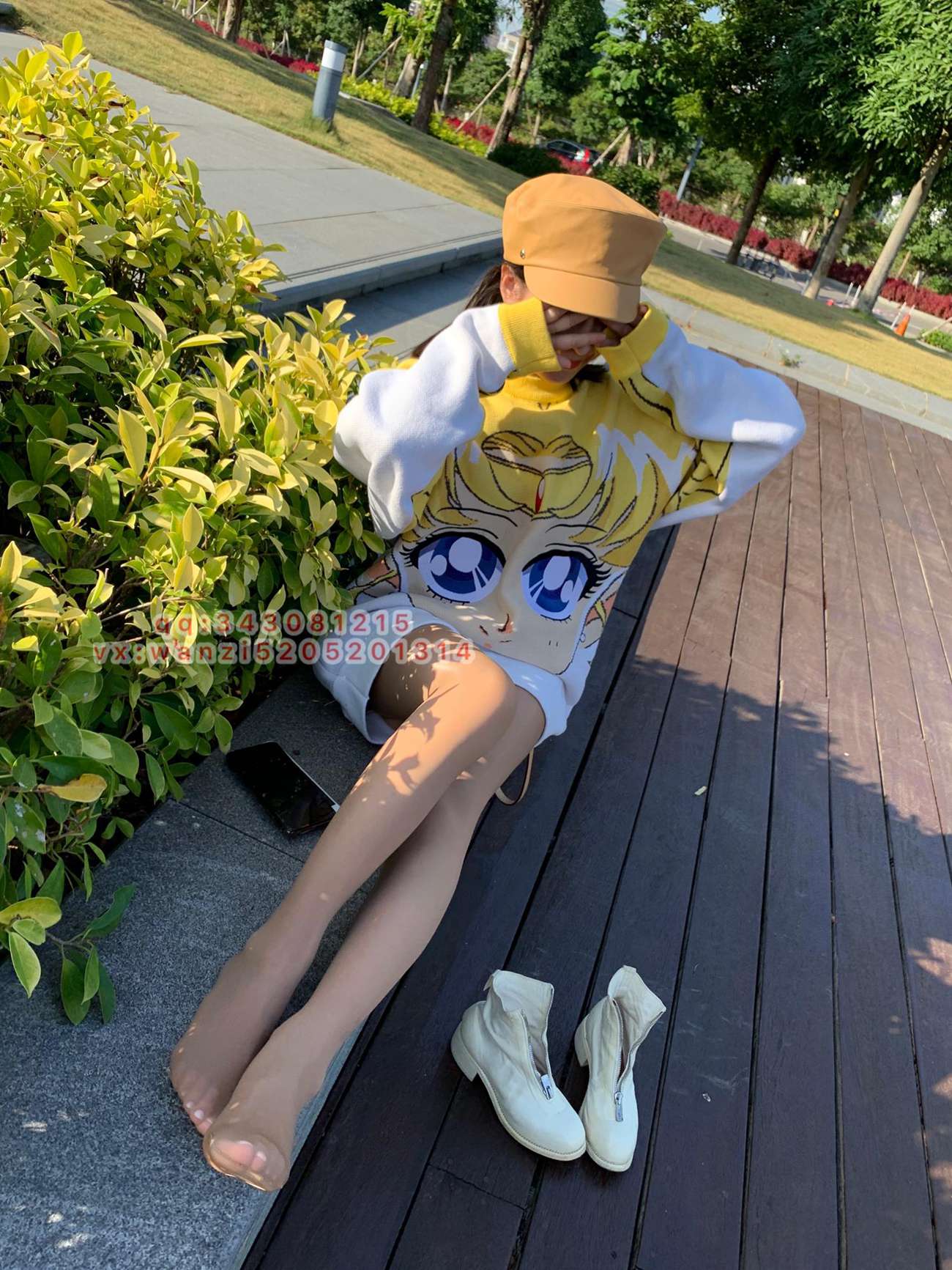 图片[29]-微信朋友圈达人@Changeable丸子-定制系列 NO.030-开裆油亮guidi [105P] – 速更版-美库