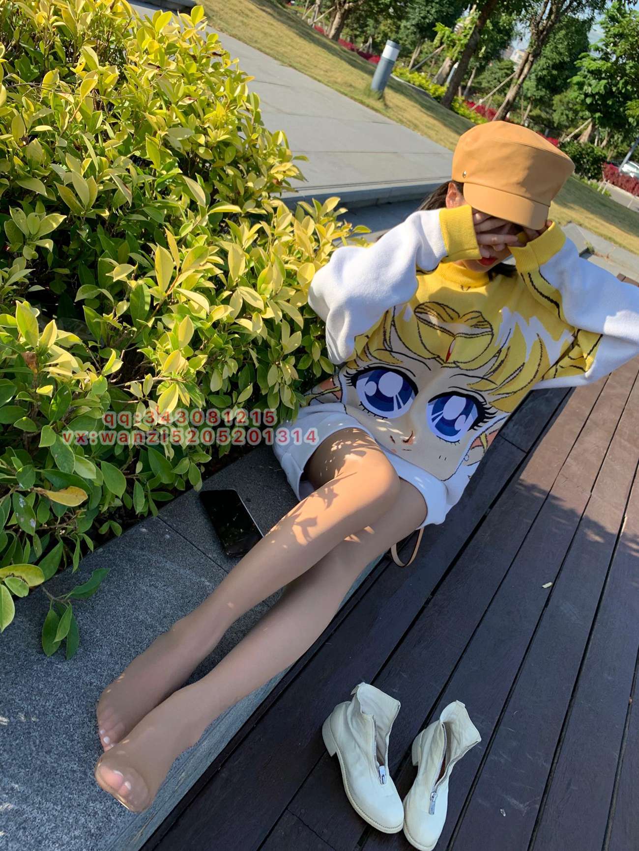 图片[30]-微信朋友圈达人@Changeable丸子-定制系列 NO.030-开裆油亮guidi [105P] – 速更版-美库