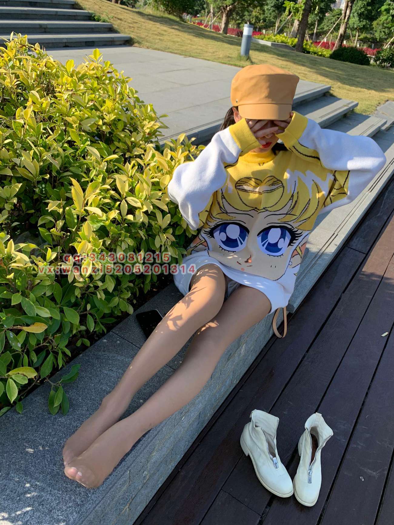 图片[31]-微信朋友圈达人@Changeable丸子-定制系列 NO.030-开裆油亮guidi [105P] – 速更版-美库