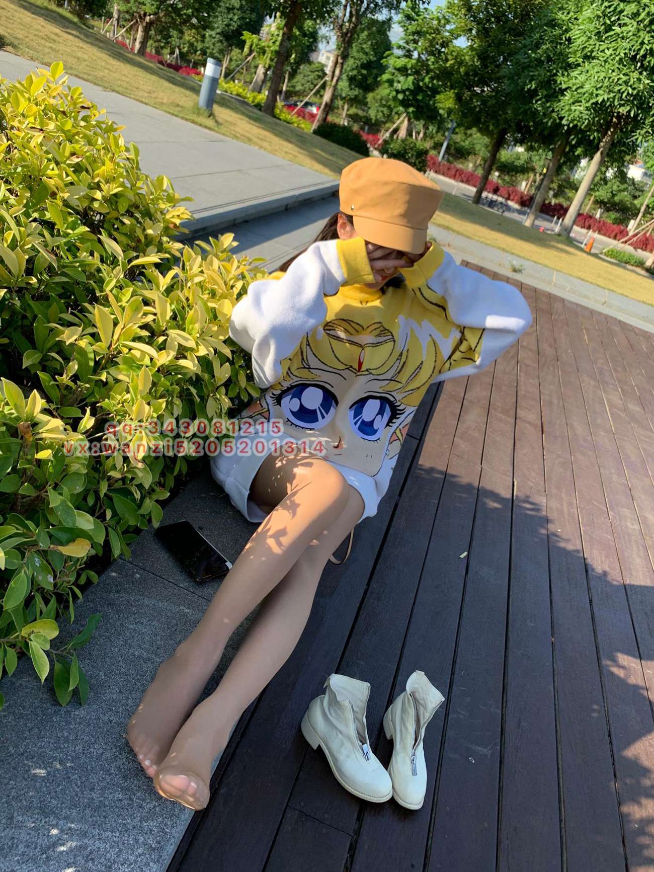 图片[32]-微信朋友圈达人@Changeable丸子-定制系列 NO.030-开裆油亮guidi [105P] – 速更版-美库