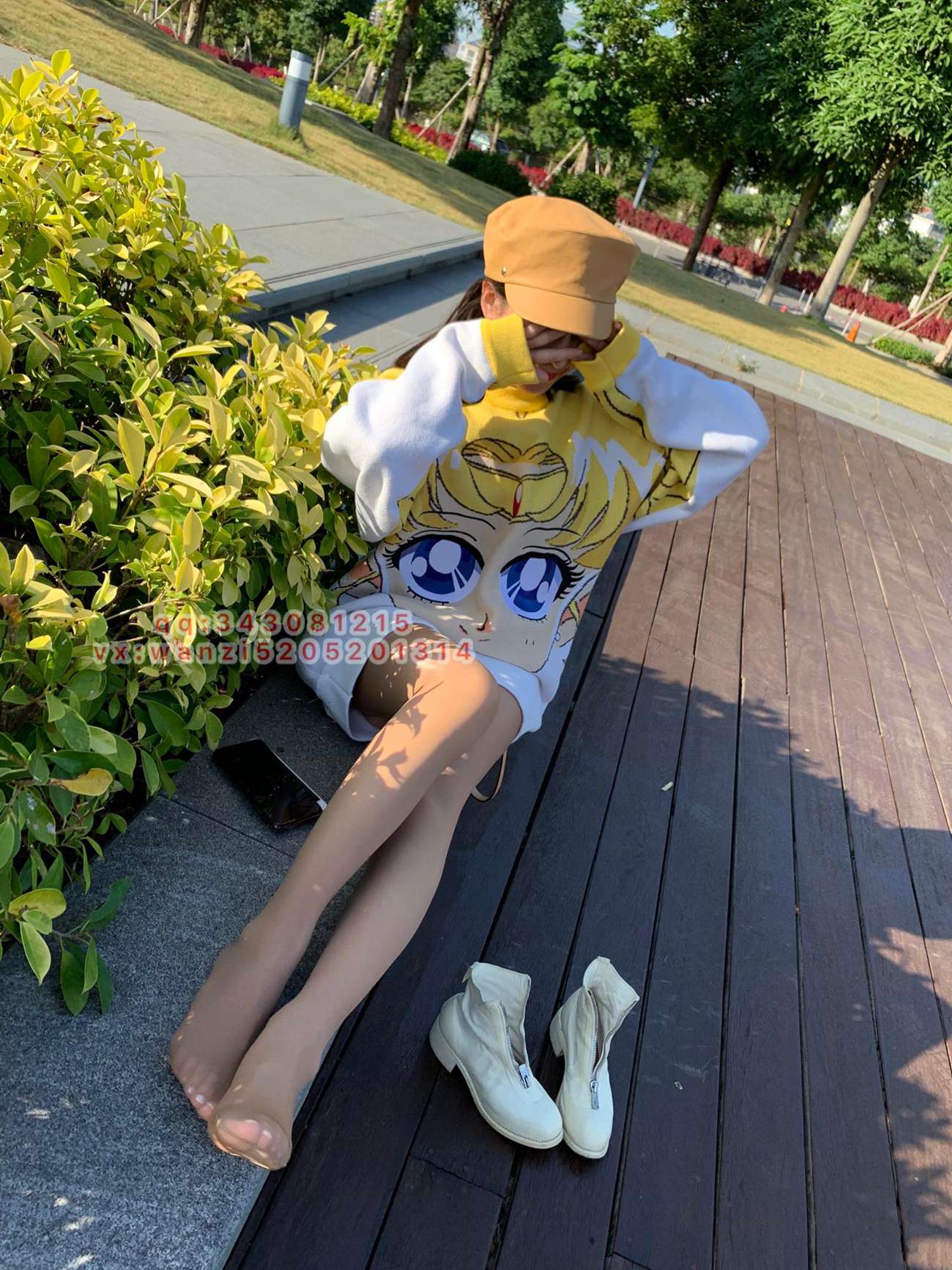 图片[33]-微信朋友圈达人@Changeable丸子-定制系列 NO.030-开裆油亮guidi [105P] – 速更版-美库