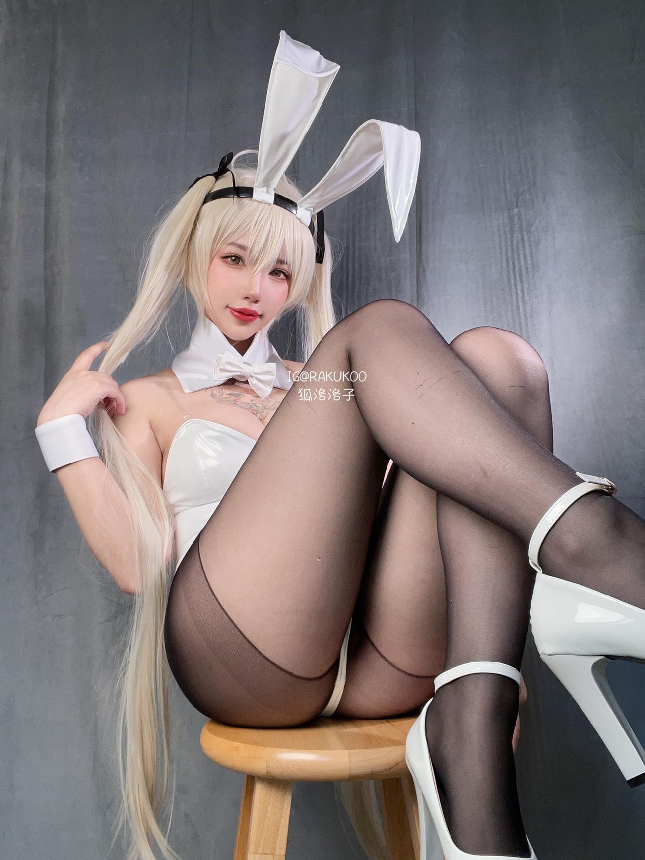 图片[10]-狐洛洛子  – 兔女郎[17P] – 速更版-美库