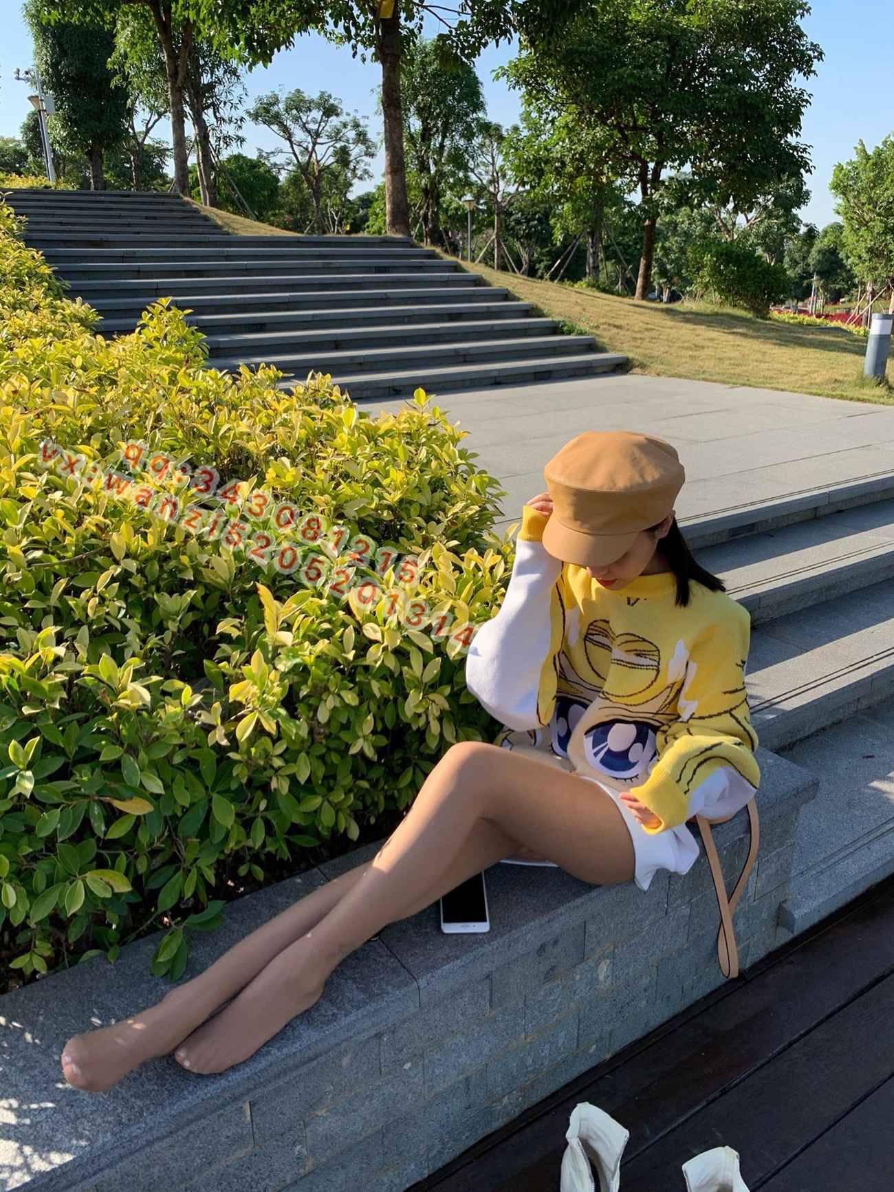 图片[101]-微信朋友圈达人@Changeable丸子-定制系列 NO.030-开裆油亮guidi [105P] – 速更版-美库