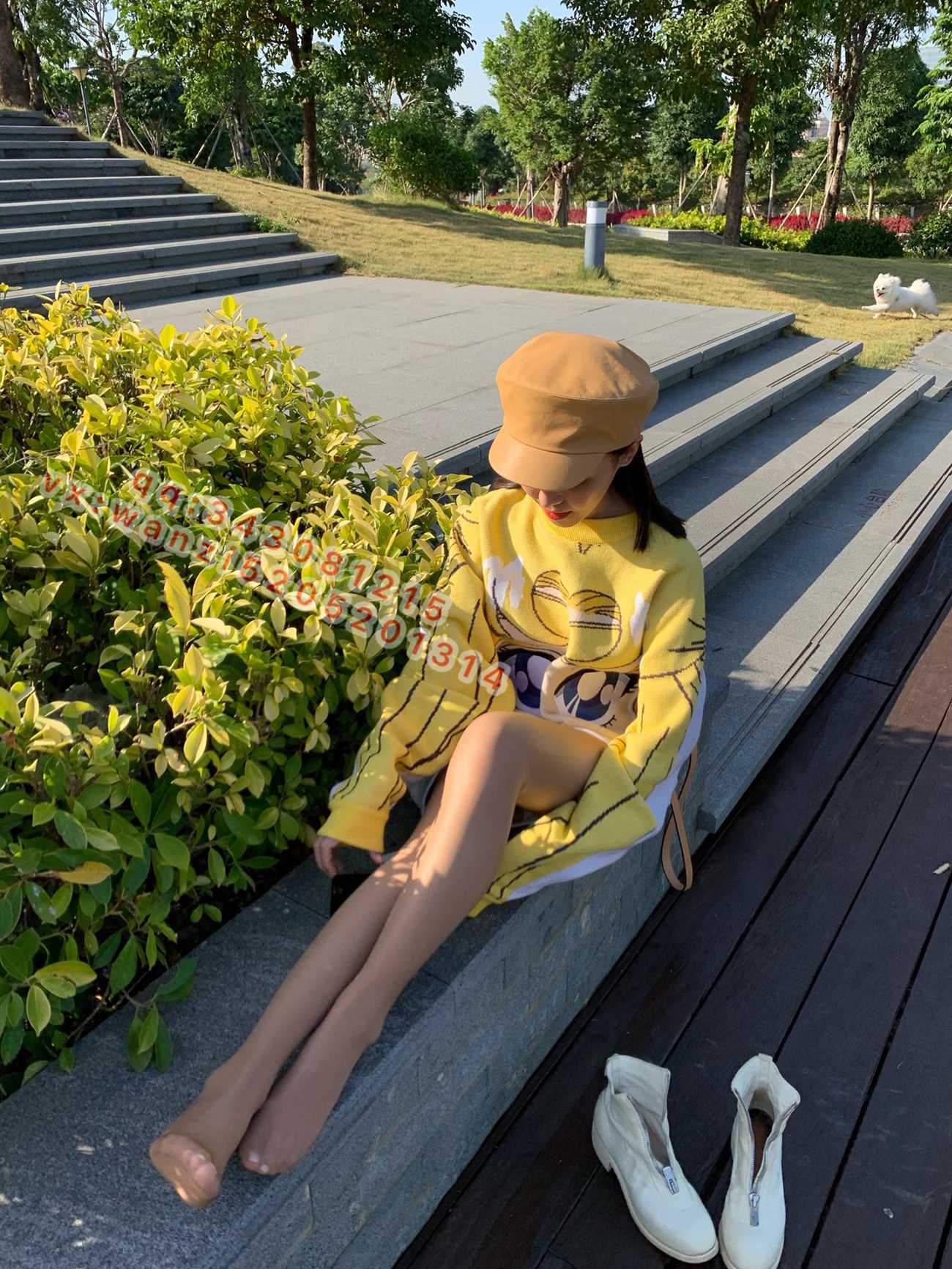 图片[102]-微信朋友圈达人@Changeable丸子-定制系列 NO.030-开裆油亮guidi [105P] – 速更版-美库