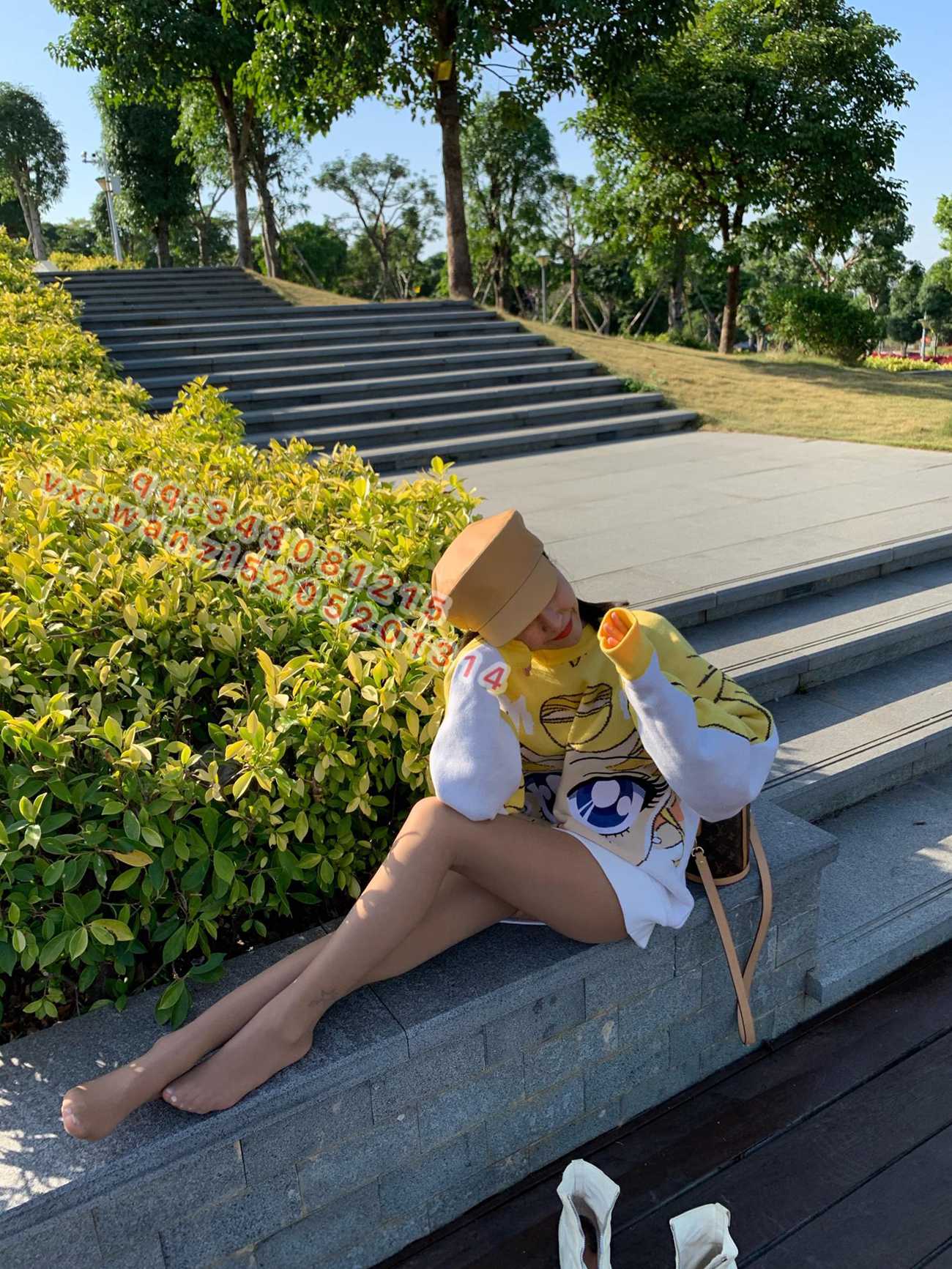 图片[105]-微信朋友圈达人@Changeable丸子-定制系列 NO.030-开裆油亮guidi [105P] – 速更版-美库