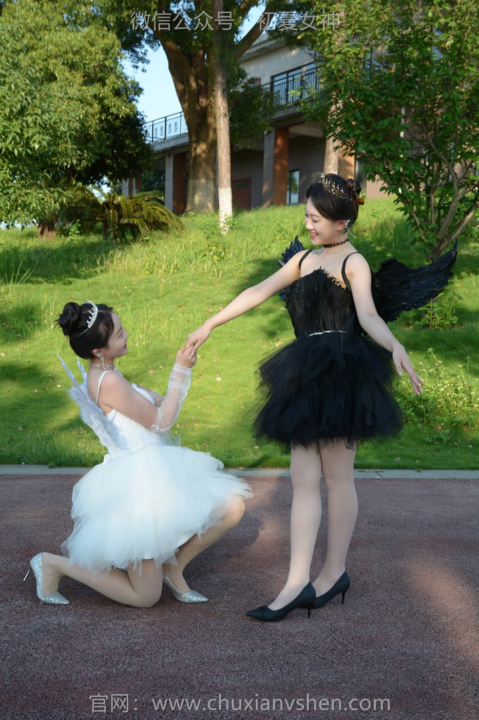 图片[11]-初夏女神 NO.222 双双、环环 黑白天使[140P] – 速更版-美库