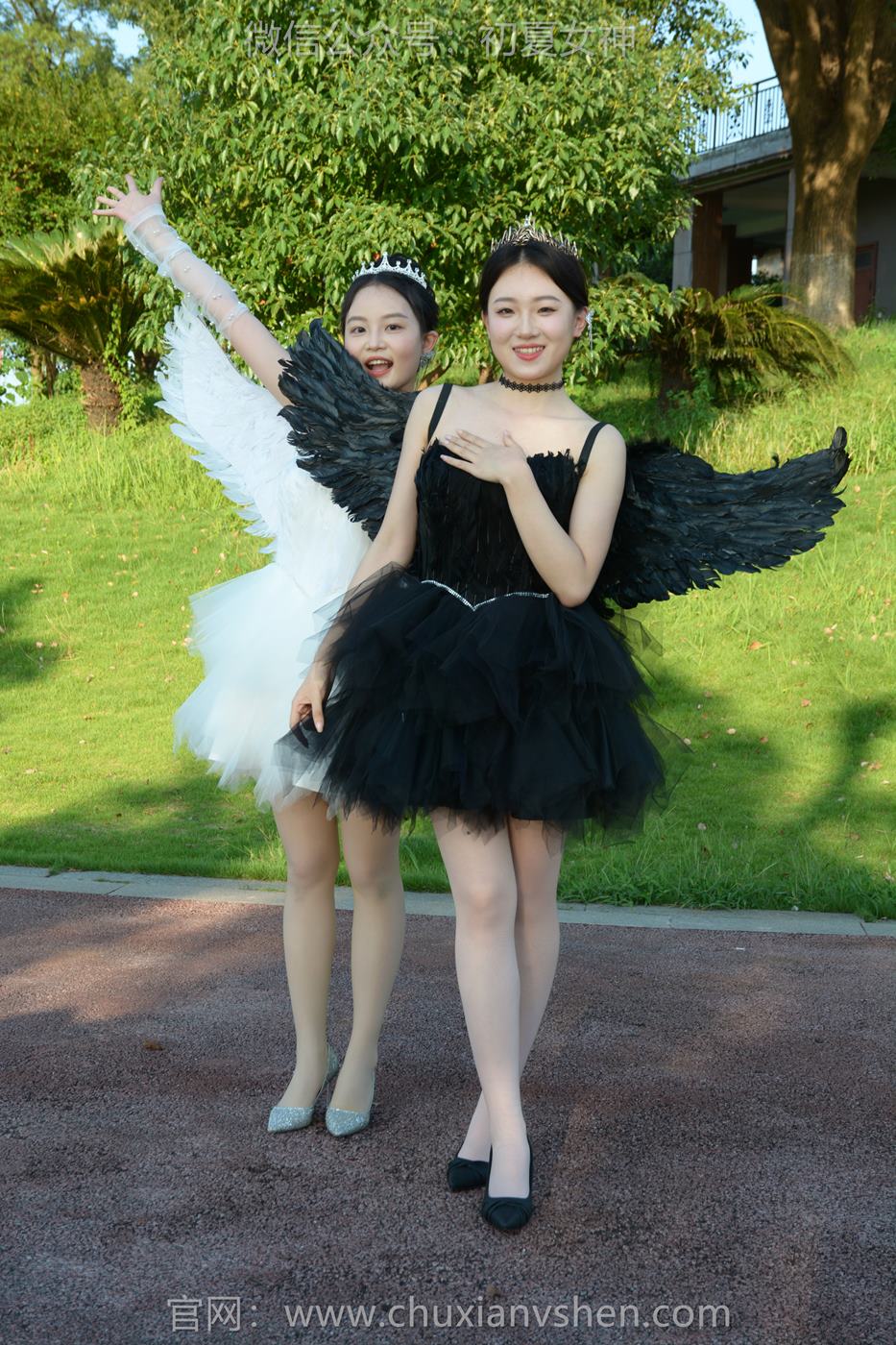 图片[13]-初夏女神 NO.222 双双、环环 黑白天使[140P] – 速更版-美库