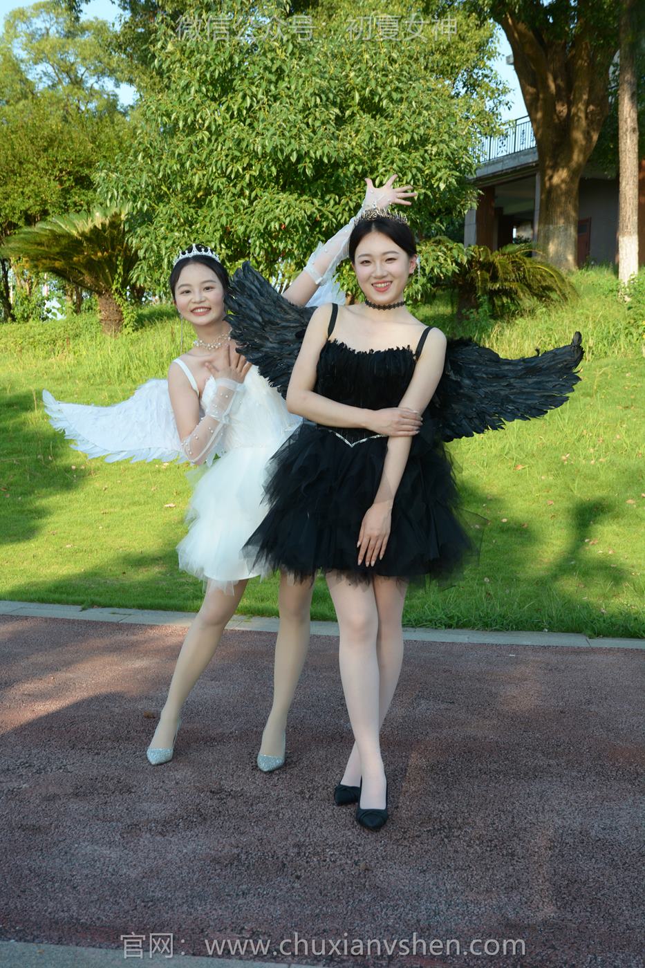 图片[14]-初夏女神 NO.222 双双、环环 黑白天使[140P] – 速更版-美库