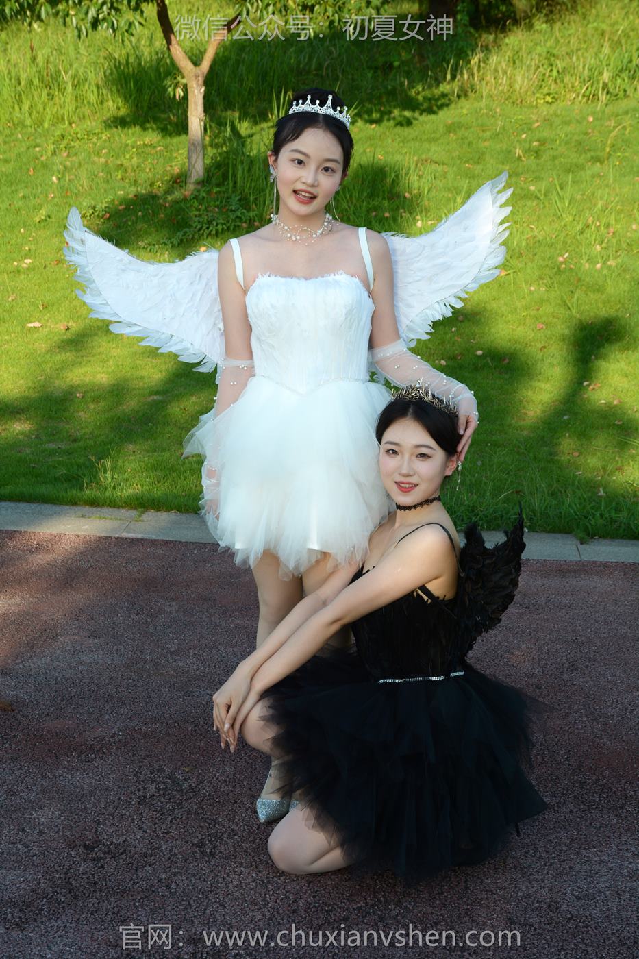 图片[17]-初夏女神 NO.222 双双、环环 黑白天使[140P] – 速更版-美库