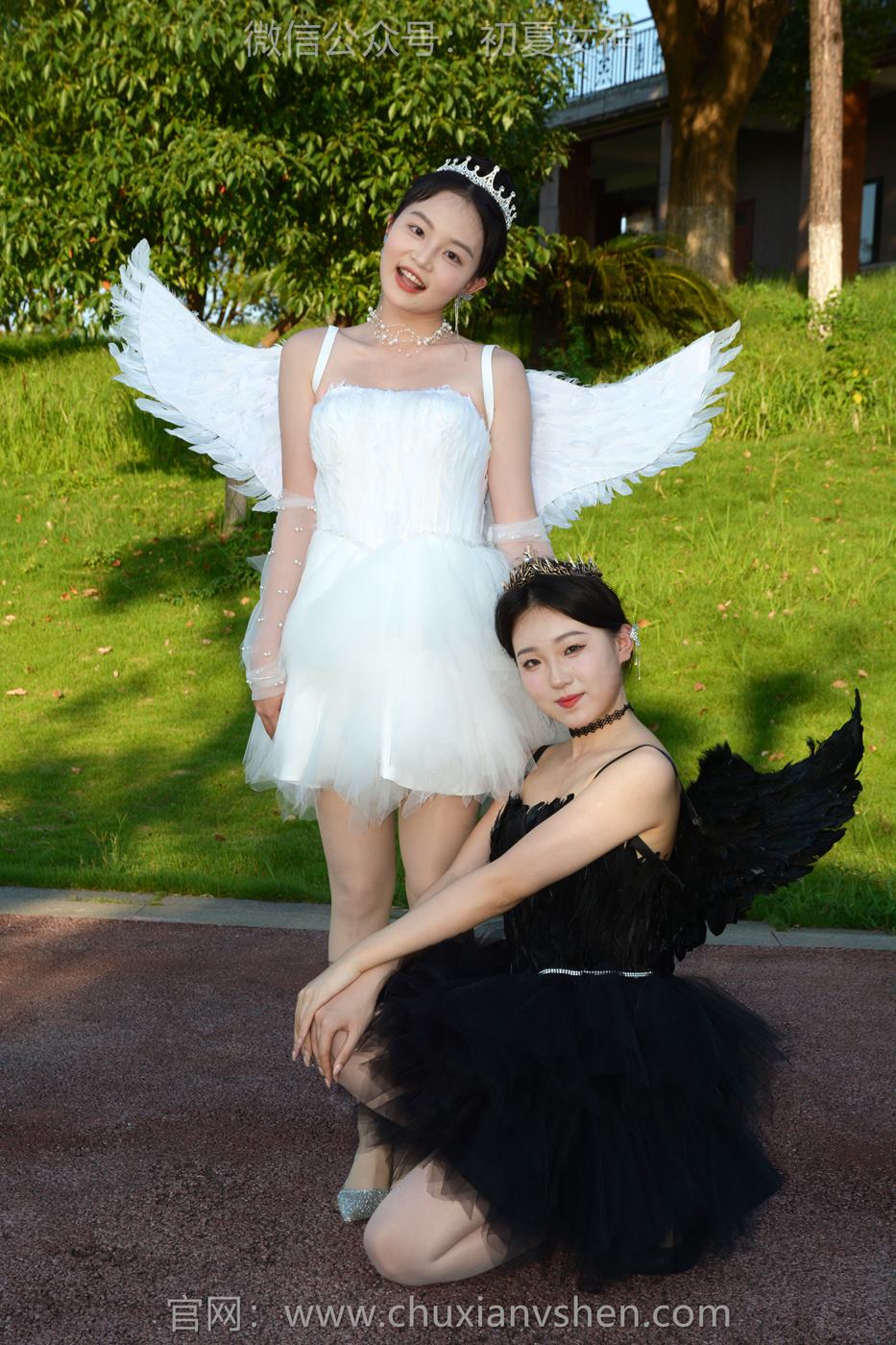 图片[18]-初夏女神 NO.222 双双、环环 黑白天使[140P] – 速更版-美库