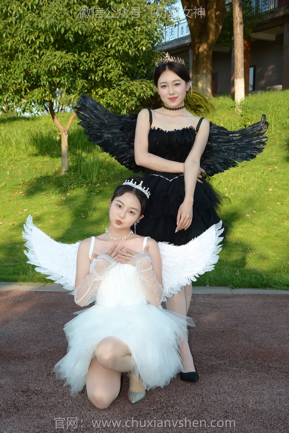 图片[20]-初夏女神 NO.222 双双、环环 黑白天使[140P] – 速更版-美库