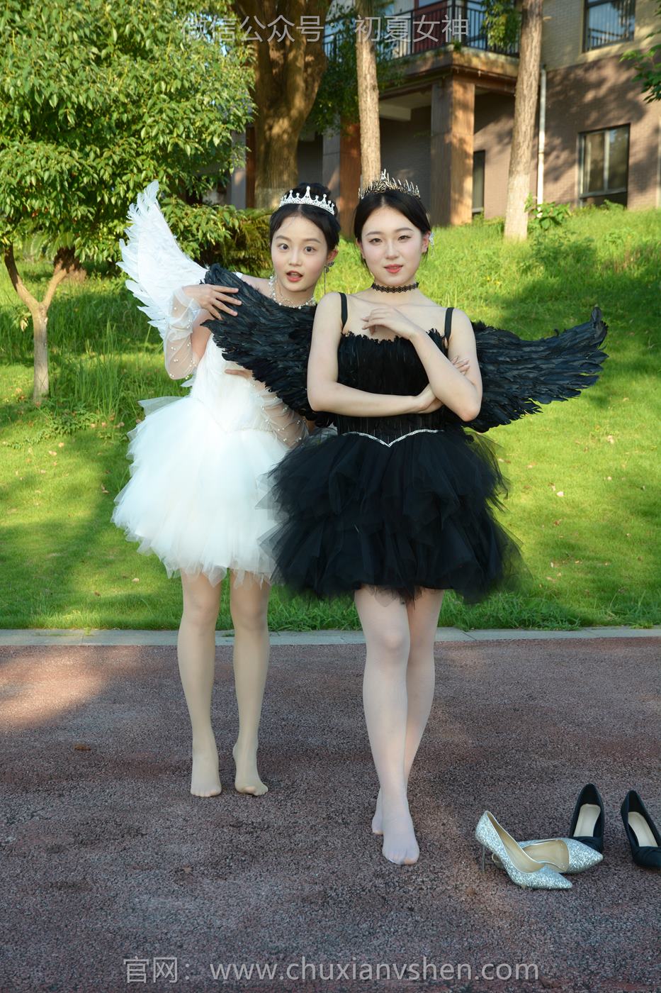 图片[27]-初夏女神 NO.222 双双、环环 黑白天使[140P] – 速更版-美库