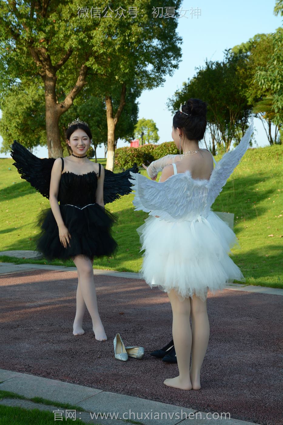 图片[29]-初夏女神 NO.222 双双、环环 黑白天使[140P] – 速更版-美库