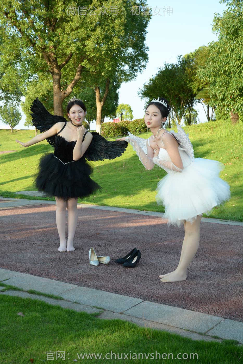 图片[34]-初夏女神 NO.222 双双、环环 黑白天使[140P] – 速更版-美库