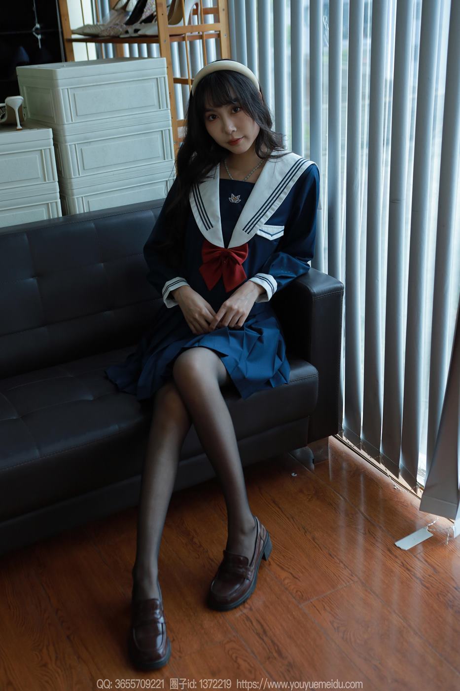 图片[21]-[IESS异思趣向] 2024.08.27 丝享家1830：团团《黑丝JK》[89P] – 速更版-美库