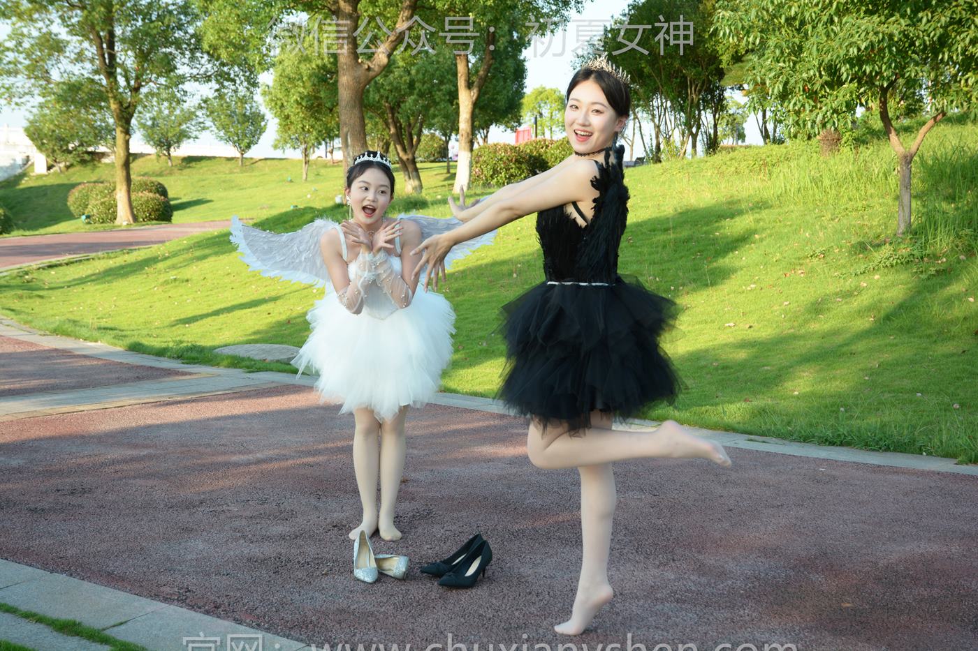 图片[35]-初夏女神 NO.222 双双、环环 黑白天使[140P] – 速更版-美库