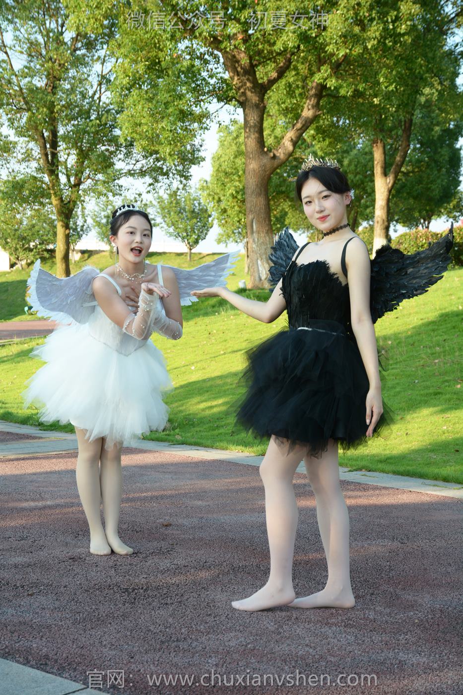 图片[37]-初夏女神 NO.222 双双、环环 黑白天使[140P] – 速更版-美库