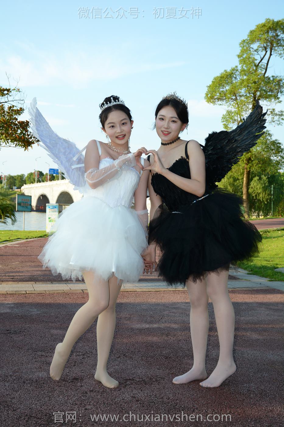 图片[41]-初夏女神 NO.222 双双、环环 黑白天使[140P] – 速更版-美库