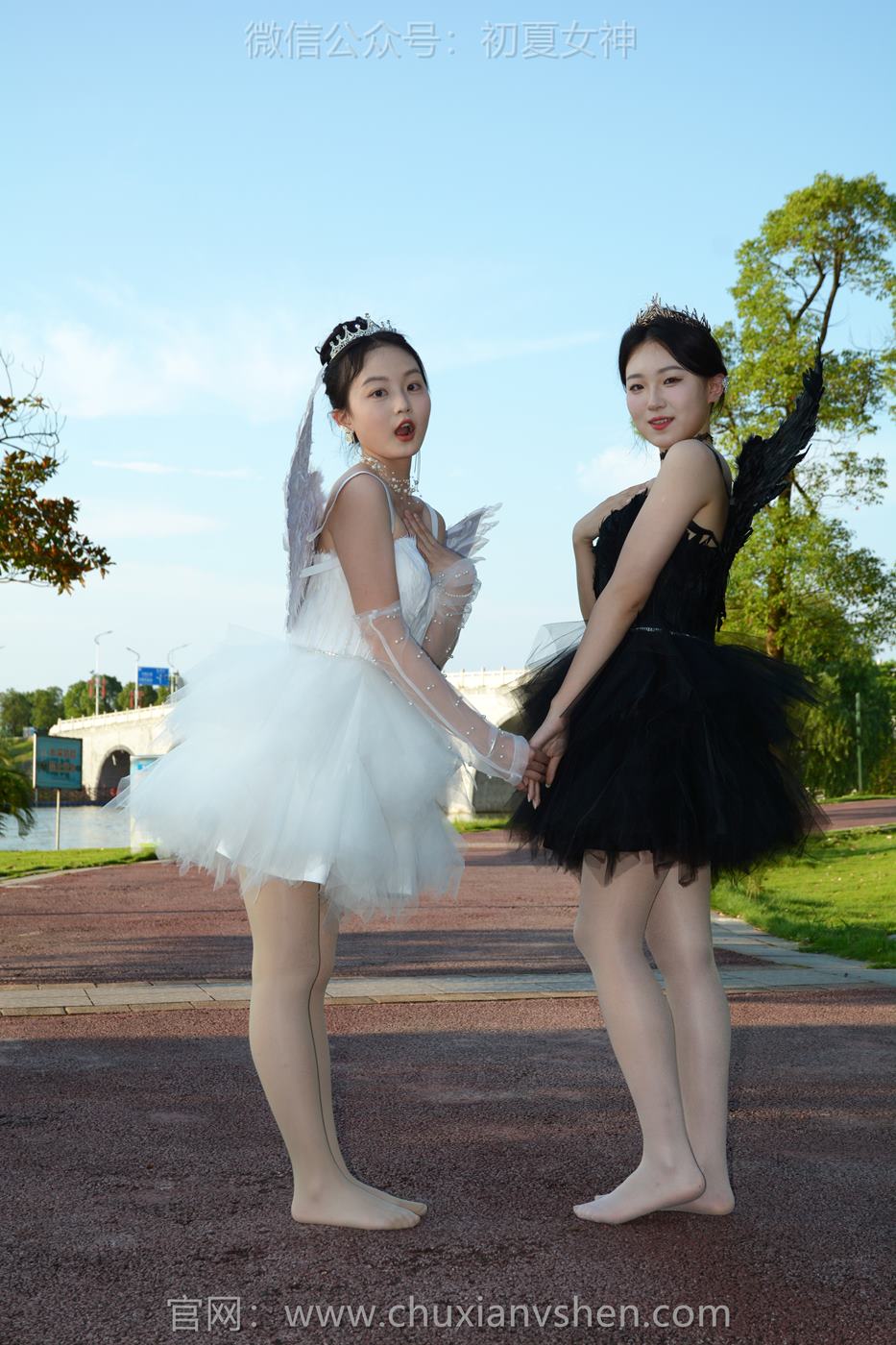 图片[43]-初夏女神 NO.222 双双、环环 黑白天使[140P] – 速更版-美库