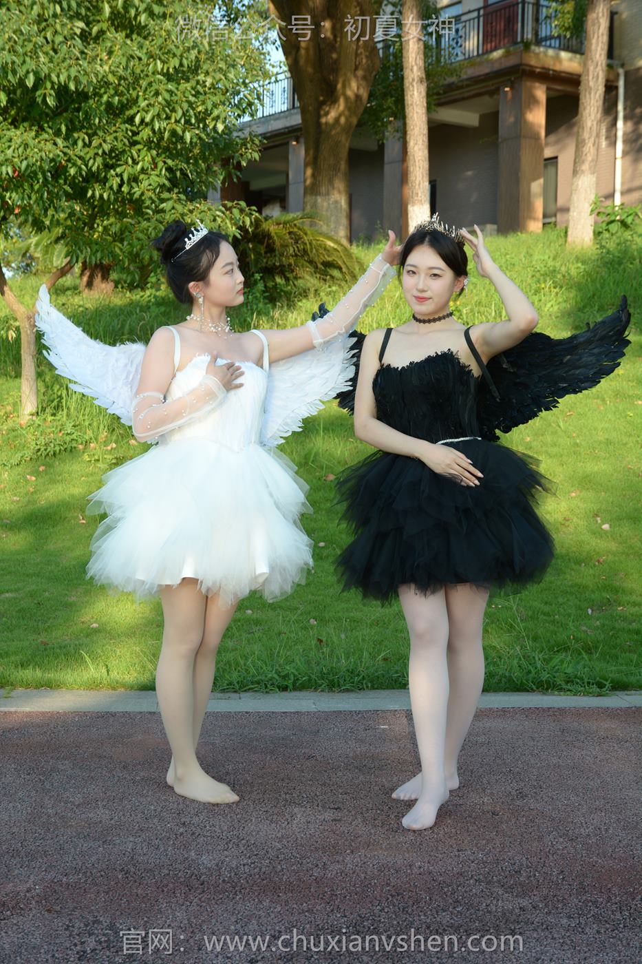 图片[44]-初夏女神 NO.222 双双、环环 黑白天使[140P] – 速更版-美库