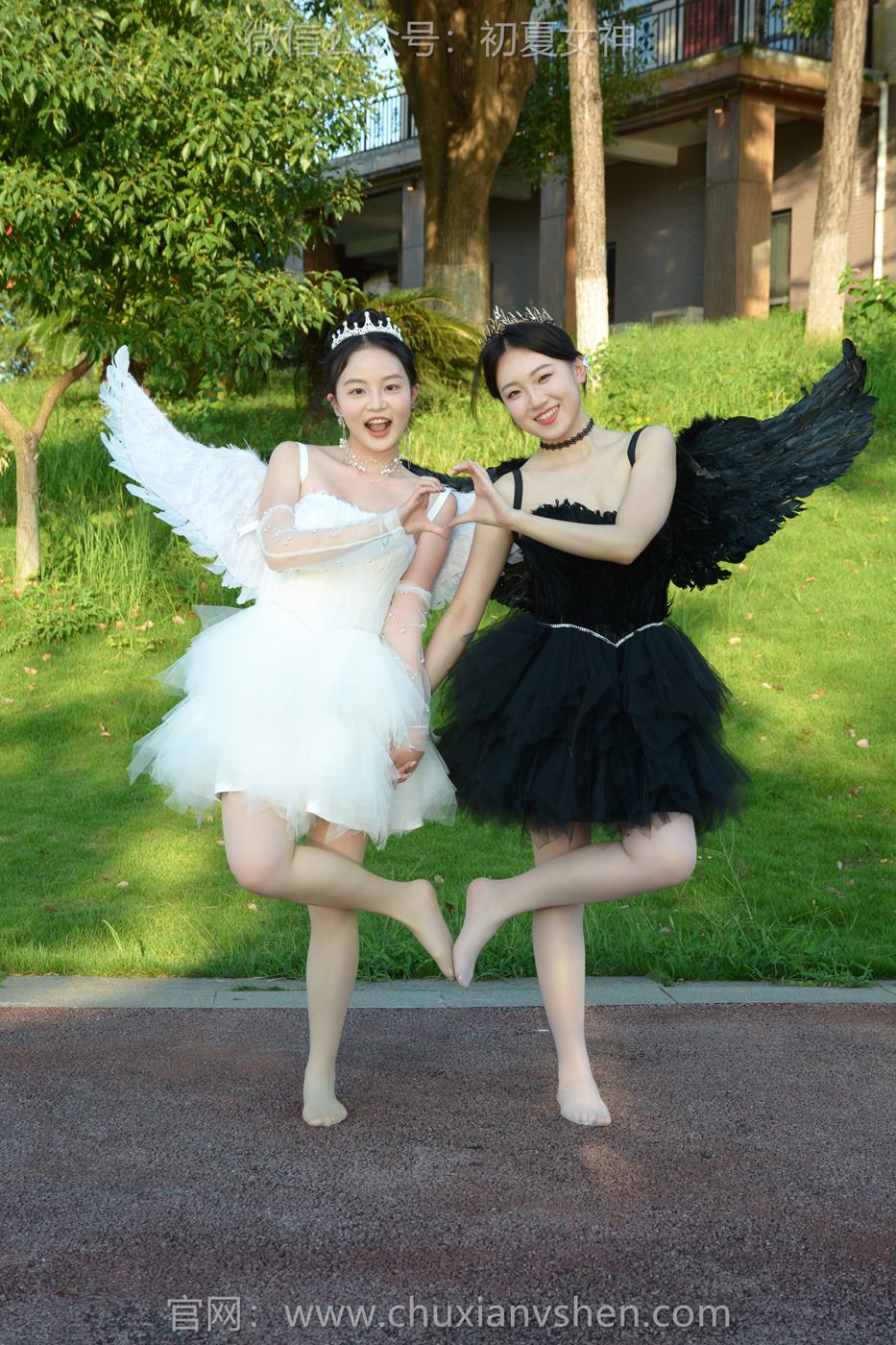 图片[45]-初夏女神 NO.222 双双、环环 黑白天使[140P] – 速更版-美库