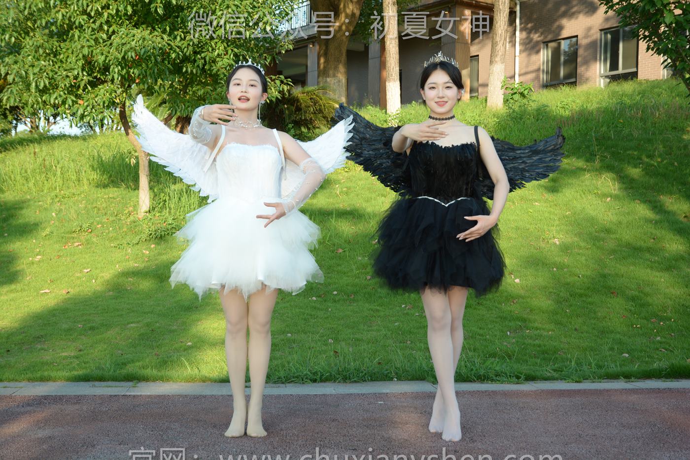 图片[48]-初夏女神 NO.222 双双、环环 黑白天使[140P] – 速更版-美库