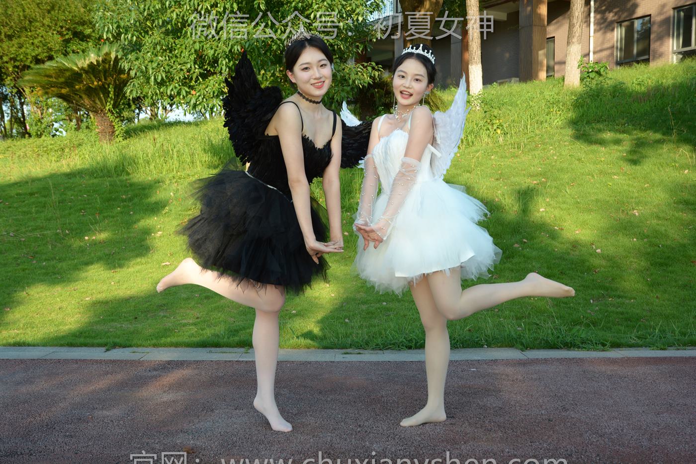 图片[50]-初夏女神 NO.222 双双、环环 黑白天使[140P] – 速更版-美库