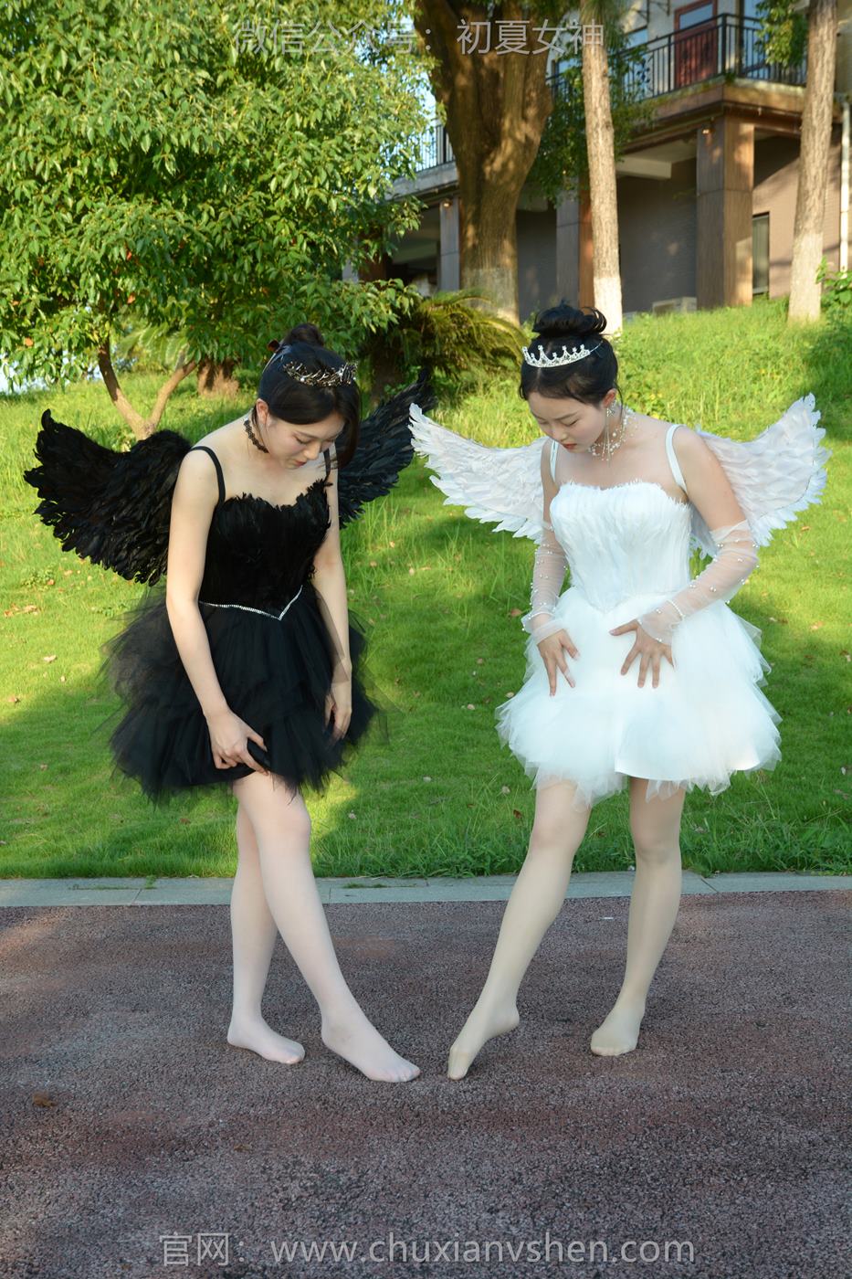 图片[52]-初夏女神 NO.222 双双、环环 黑白天使[140P] – 速更版-美库