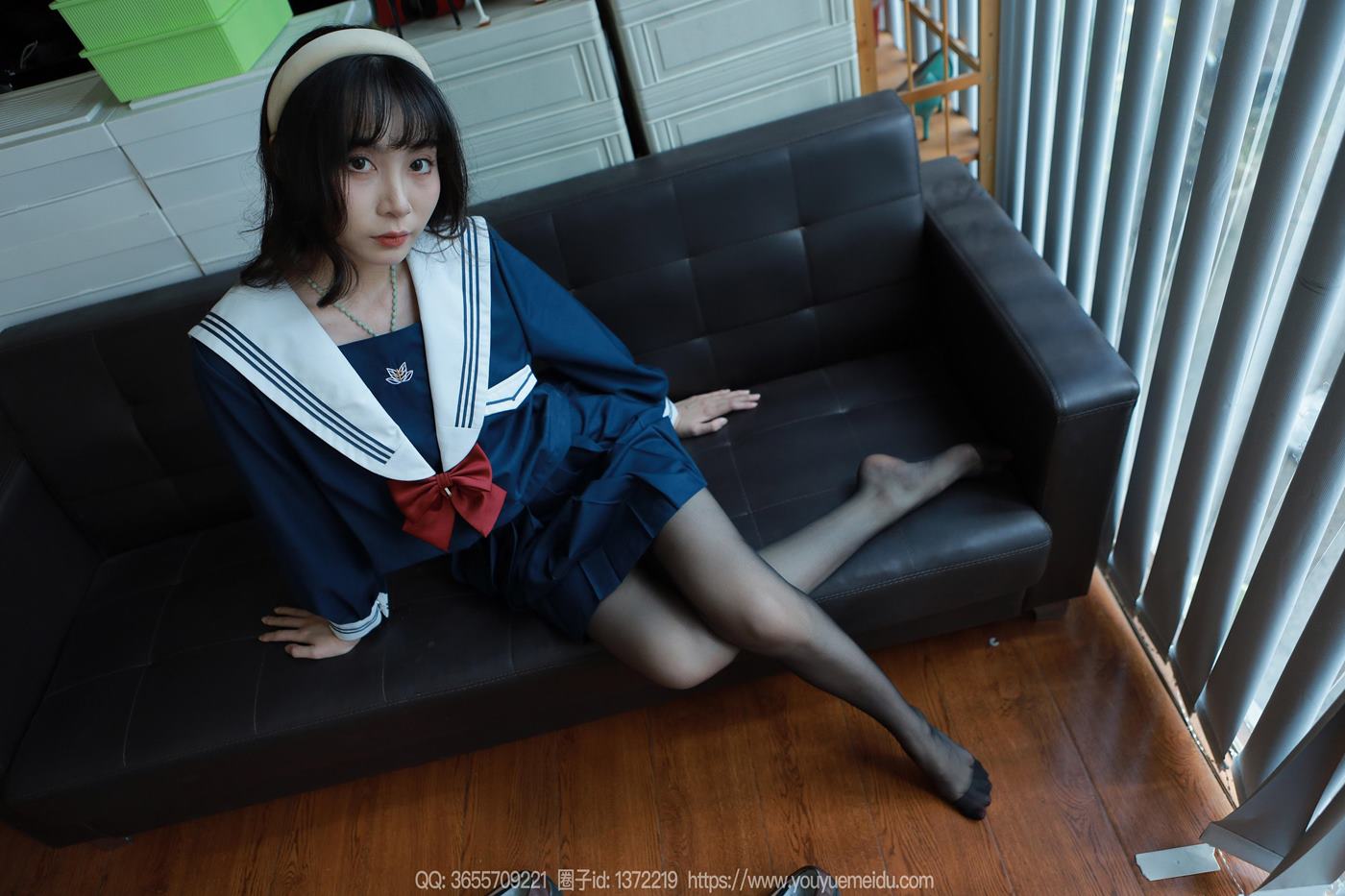 图片[41]-[IESS异思趣向] 2024.08.27 丝享家1830：团团《黑丝JK》[89P] – 速更版-美库