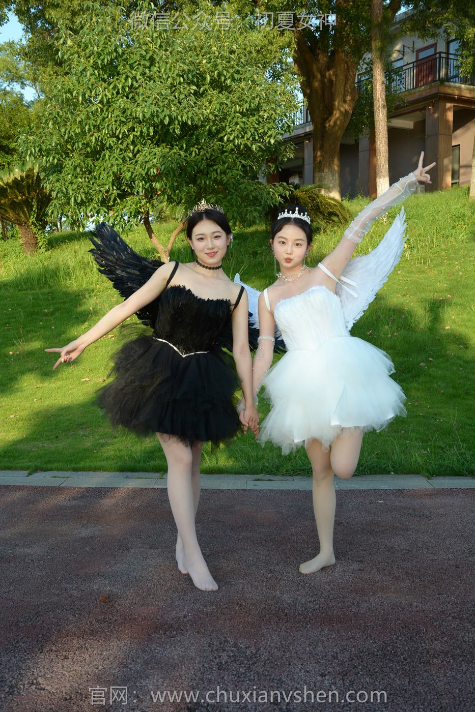 图片[55]-初夏女神 NO.222 双双、环环 黑白天使[140P] – 速更版-美库