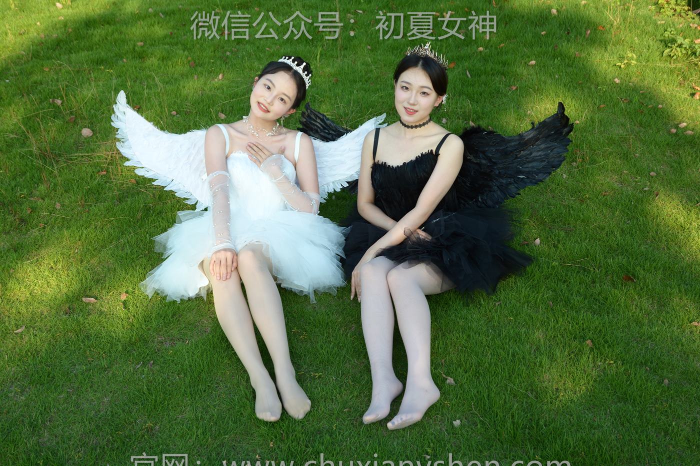 图片[56]-初夏女神 NO.222 双双、环环 黑白天使[140P] – 速更版-美库