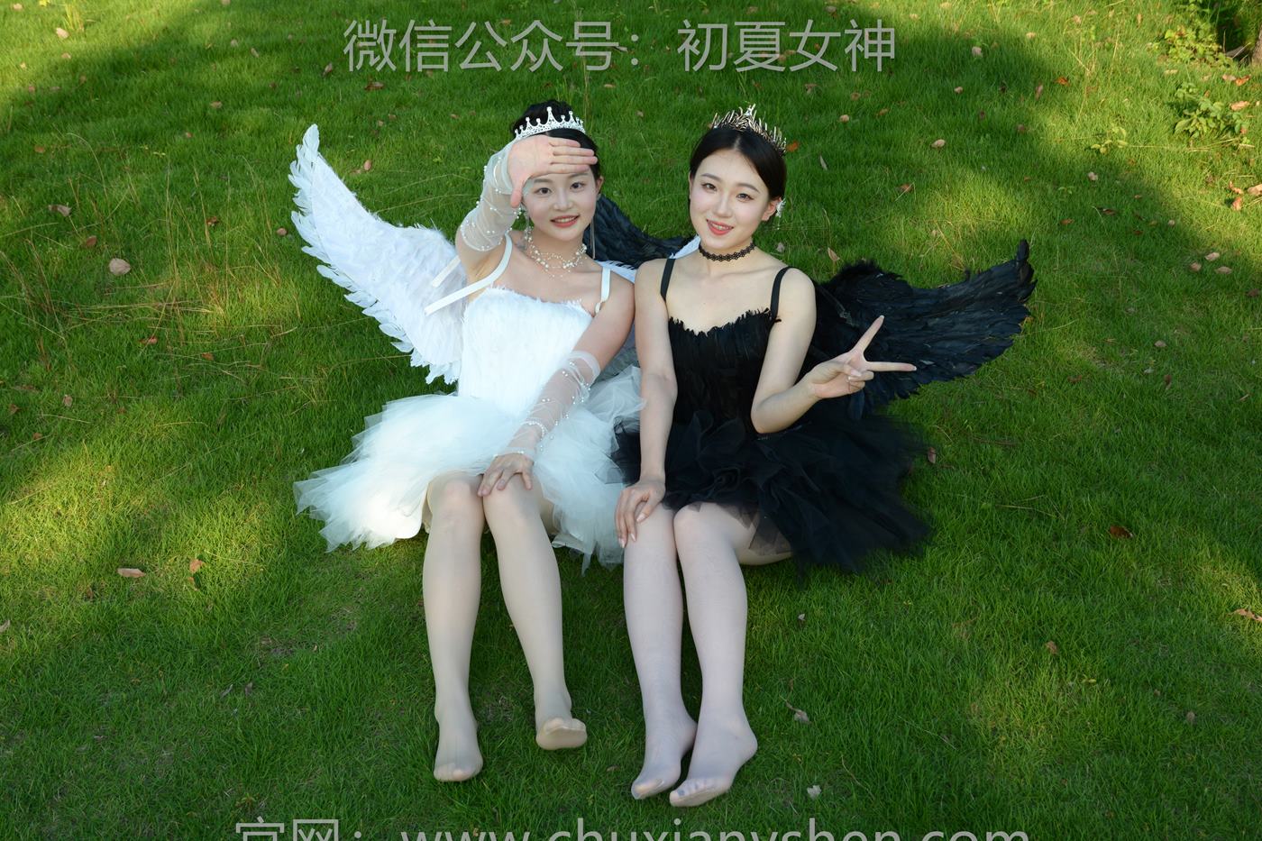 图片[57]-初夏女神 NO.222 双双、环环 黑白天使[140P] – 速更版-美库