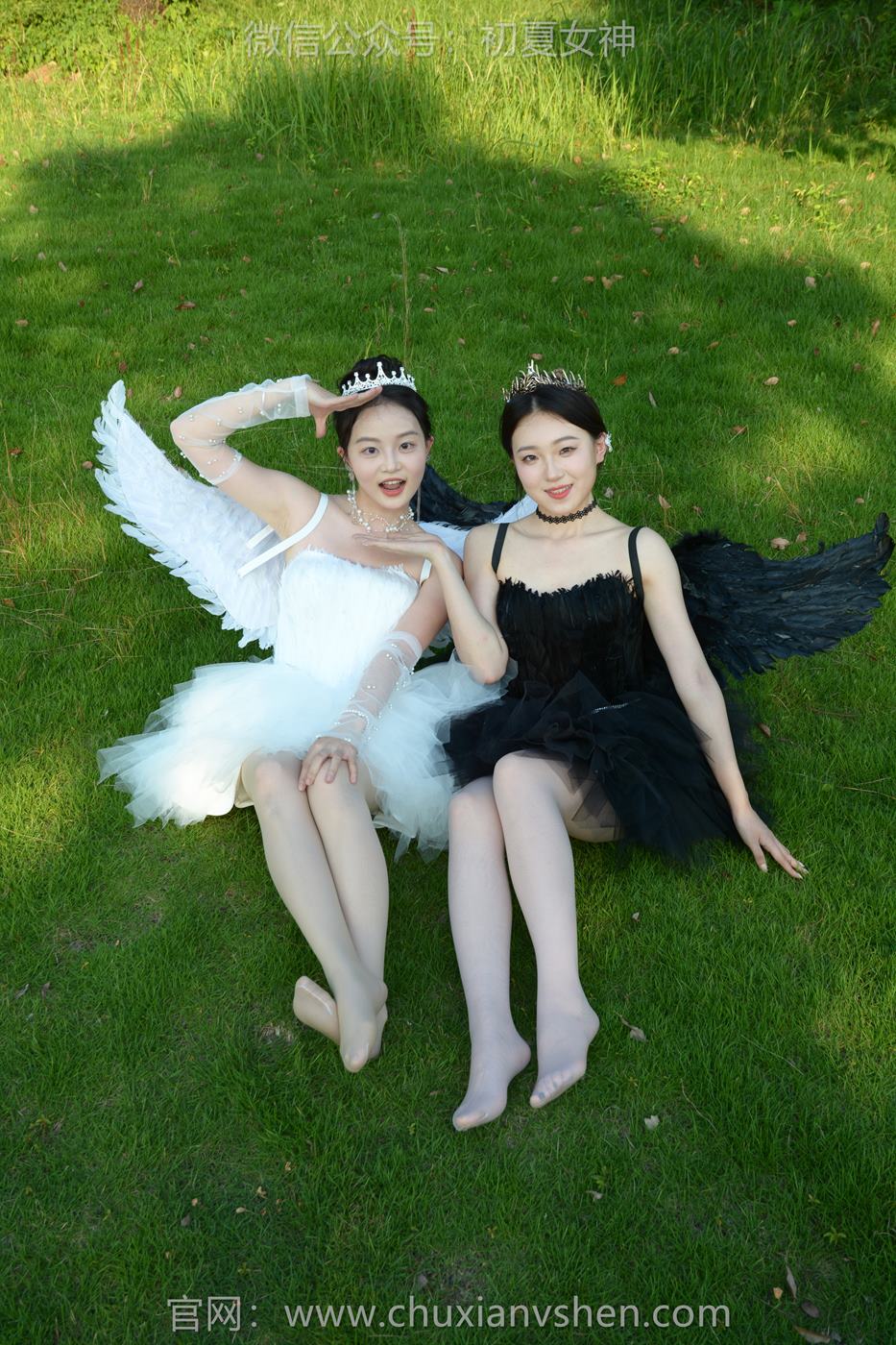 图片[58]-初夏女神 NO.222 双双、环环 黑白天使[140P] – 速更版-美库