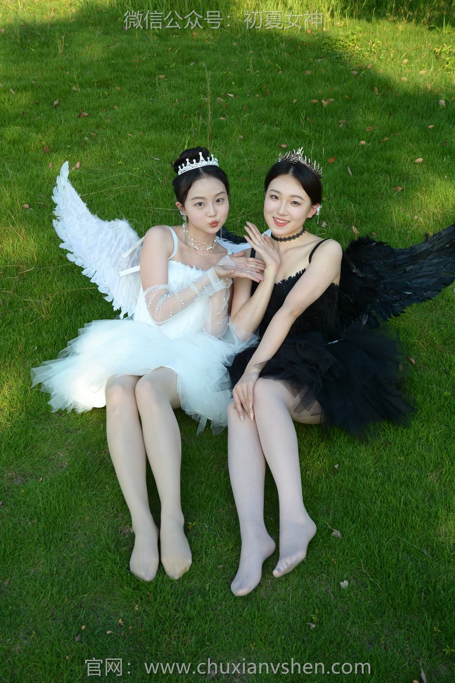 图片[59]-初夏女神 NO.222 双双、环环 黑白天使[140P] – 速更版-美库