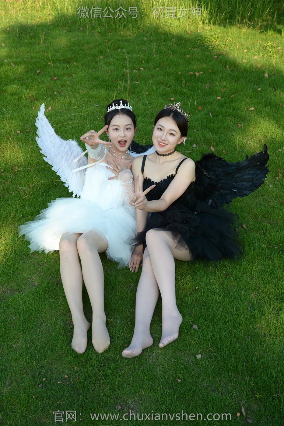 图片[61]-初夏女神 NO.222 双双、环环 黑白天使[140P] – 速更版-美库