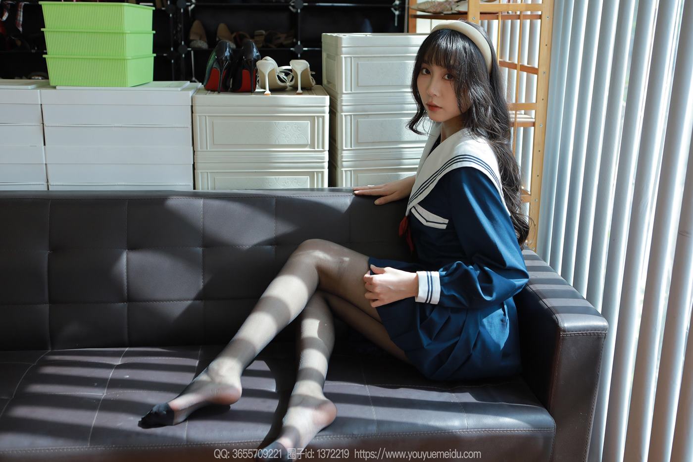 图片[47]-[IESS异思趣向] 2024.08.27 丝享家1830：团团《黑丝JK》[89P] – 速更版-美库