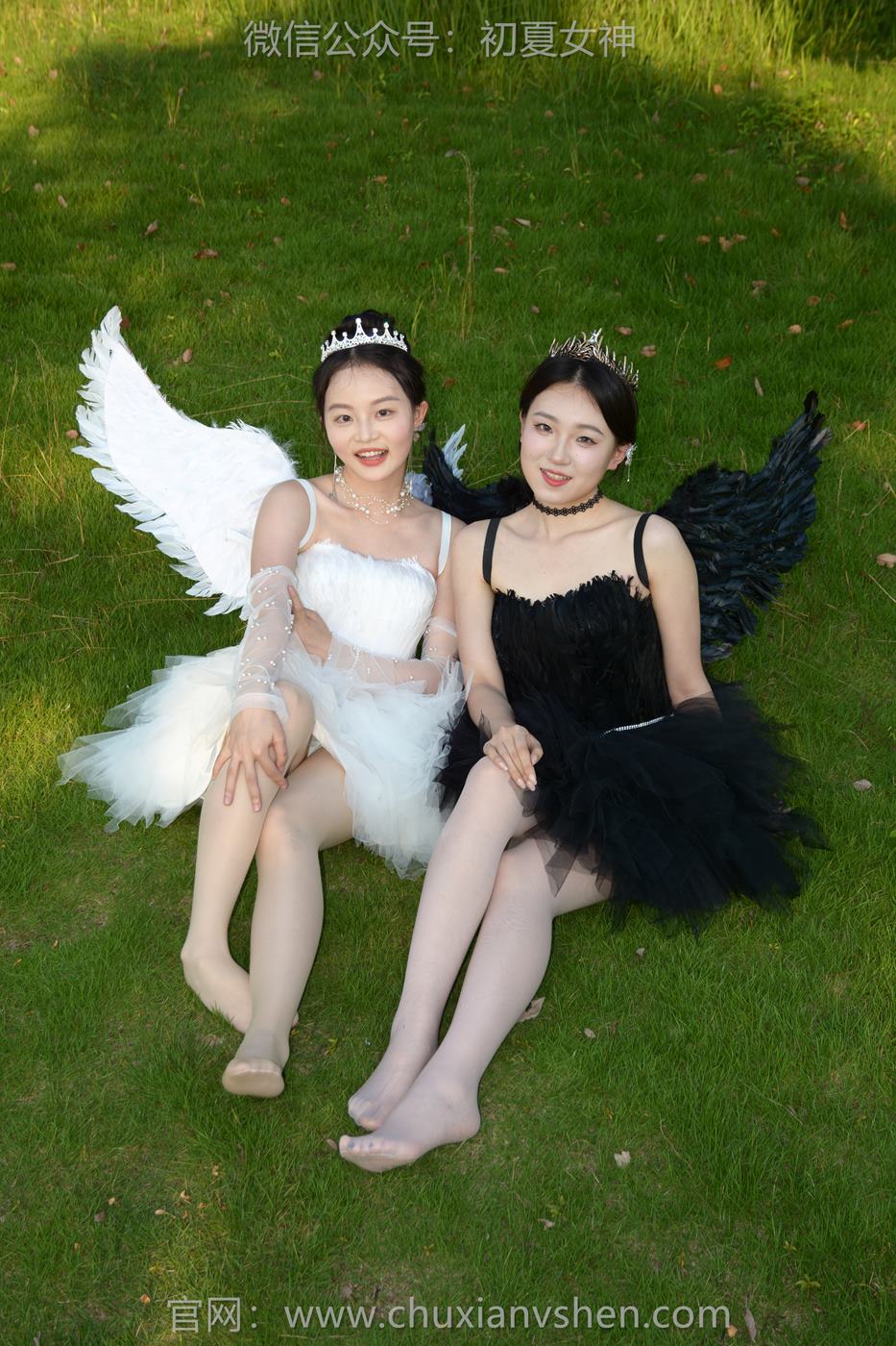 图片[63]-初夏女神 NO.222 双双、环环 黑白天使[140P] – 速更版-美库