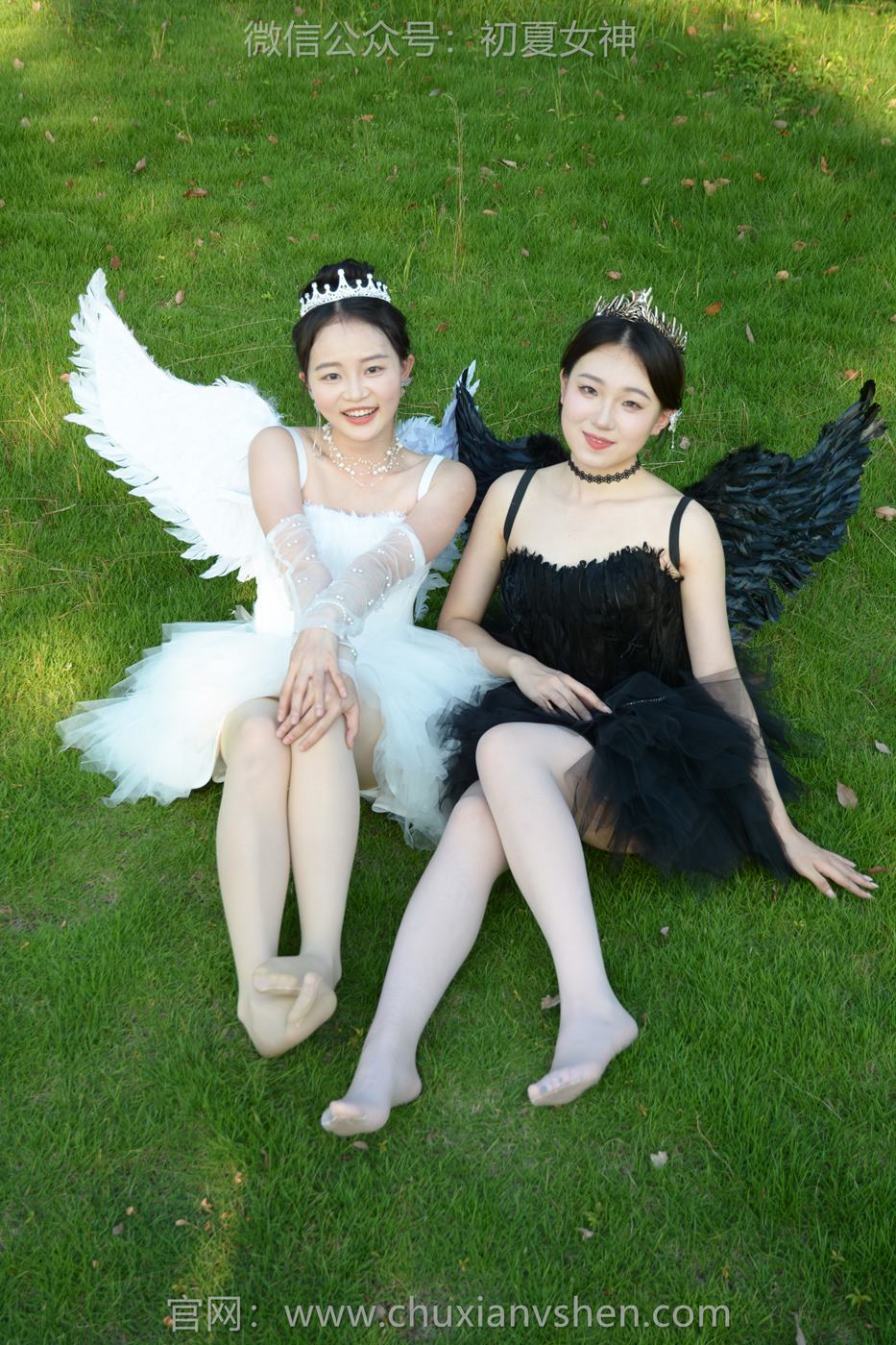 图片[65]-初夏女神 NO.222 双双、环环 黑白天使[140P] – 速更版-美库