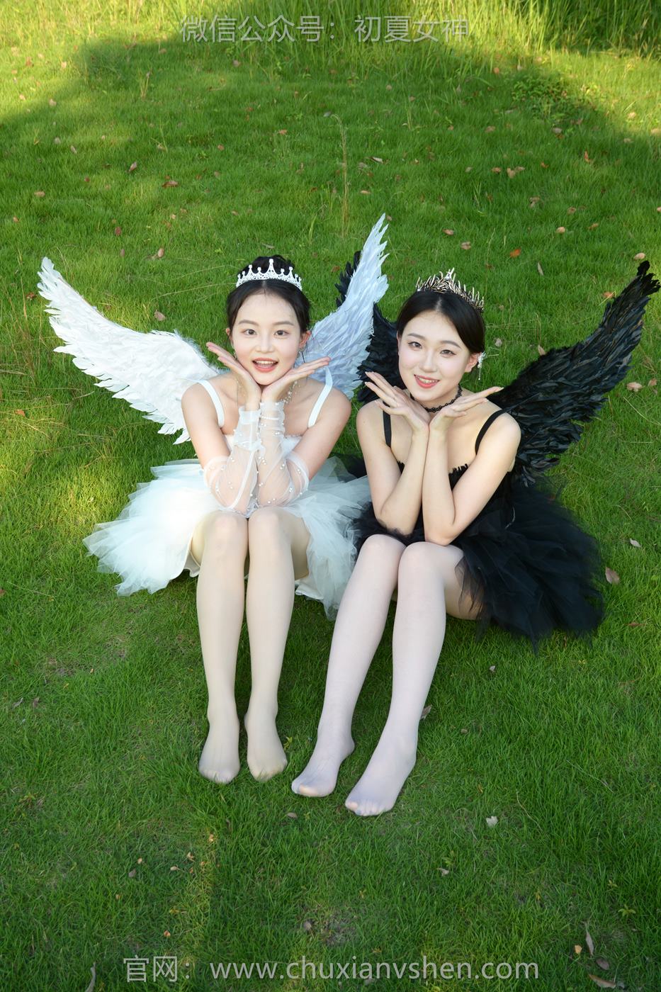 图片[66]-初夏女神 NO.222 双双、环环 黑白天使[140P] – 速更版-美库