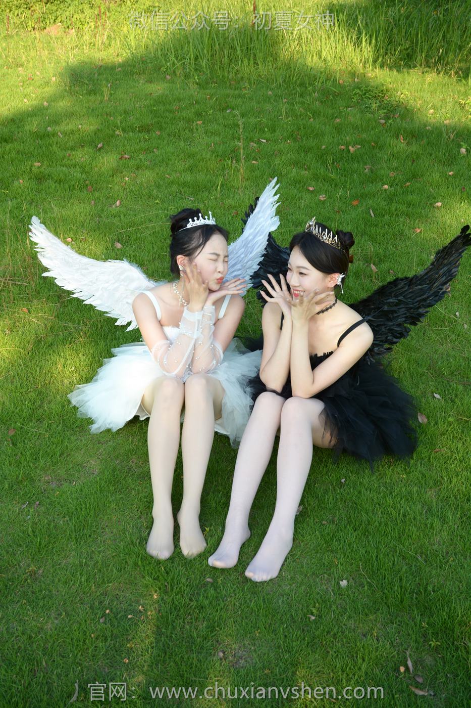 图片[67]-初夏女神 NO.222 双双、环环 黑白天使[140P] – 速更版-美库