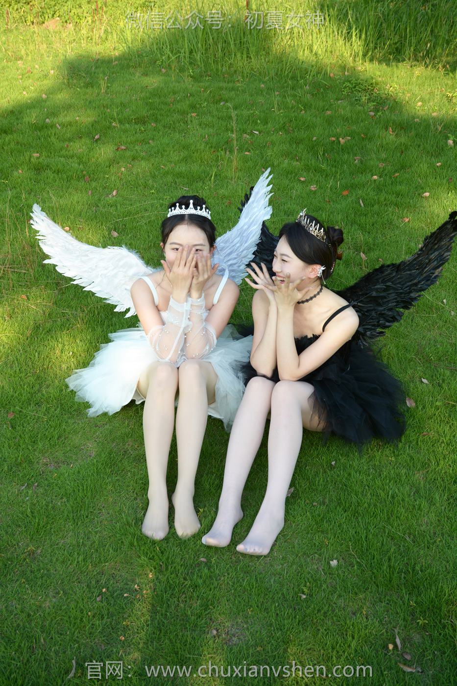 图片[68]-初夏女神 NO.222 双双、环环 黑白天使[140P] – 速更版-美库